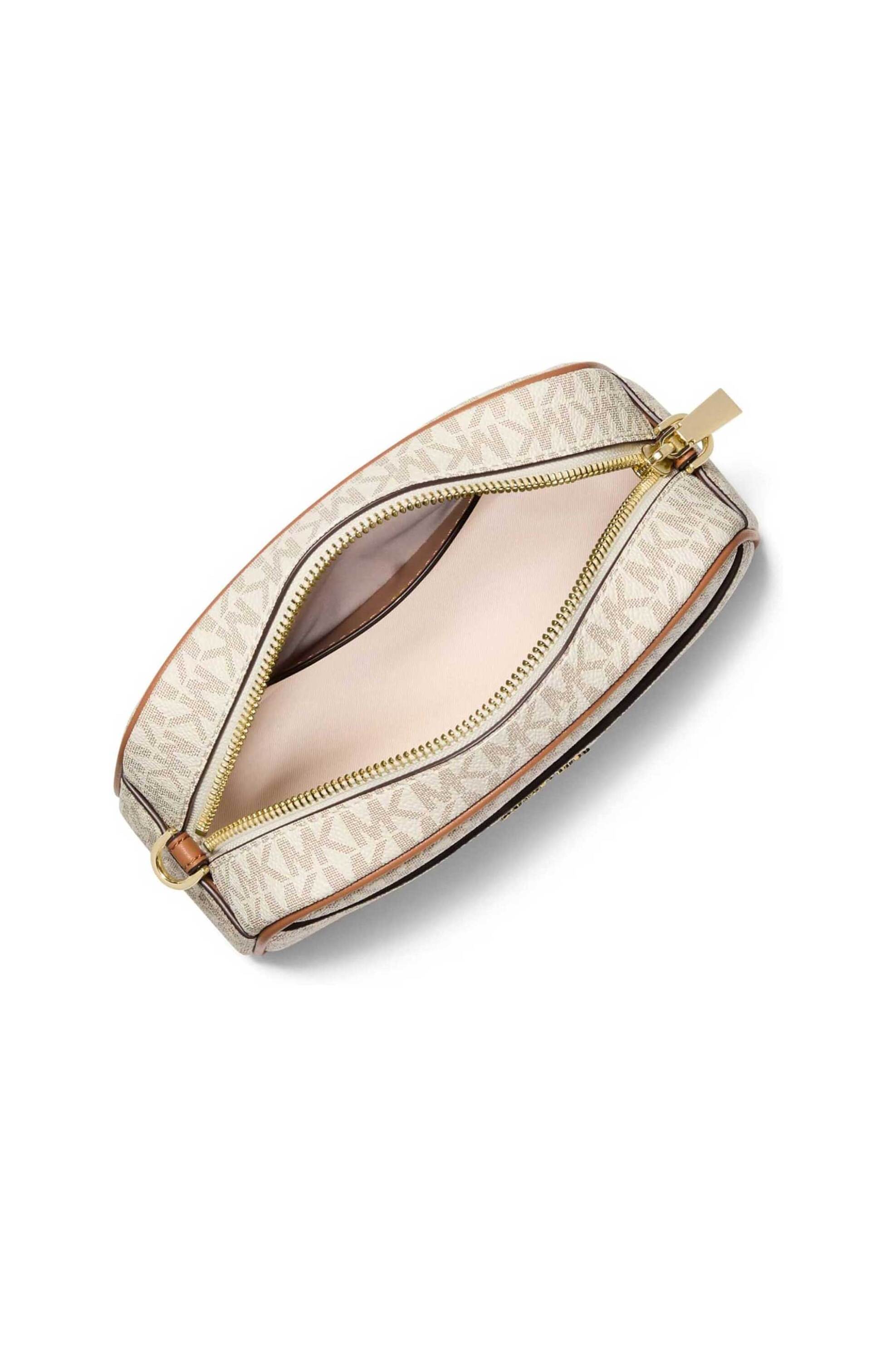 Michael Kors γυναικεία τσάντα crossbody με all-over monogram και μεταλλικό λογότυπο 