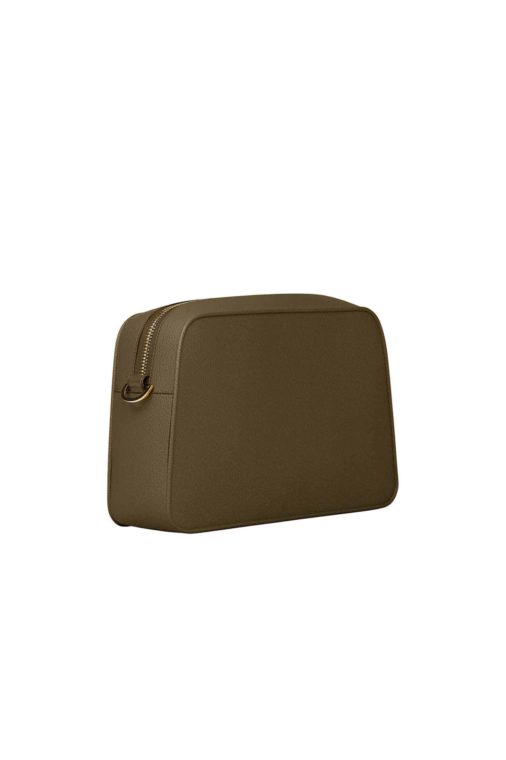 MICHAEL KORS Michael Kors γυναικεία δερμάτινη τσάντα crossbody "Jet Set Small" - 32F5GJ6C5L Λαδί - 2