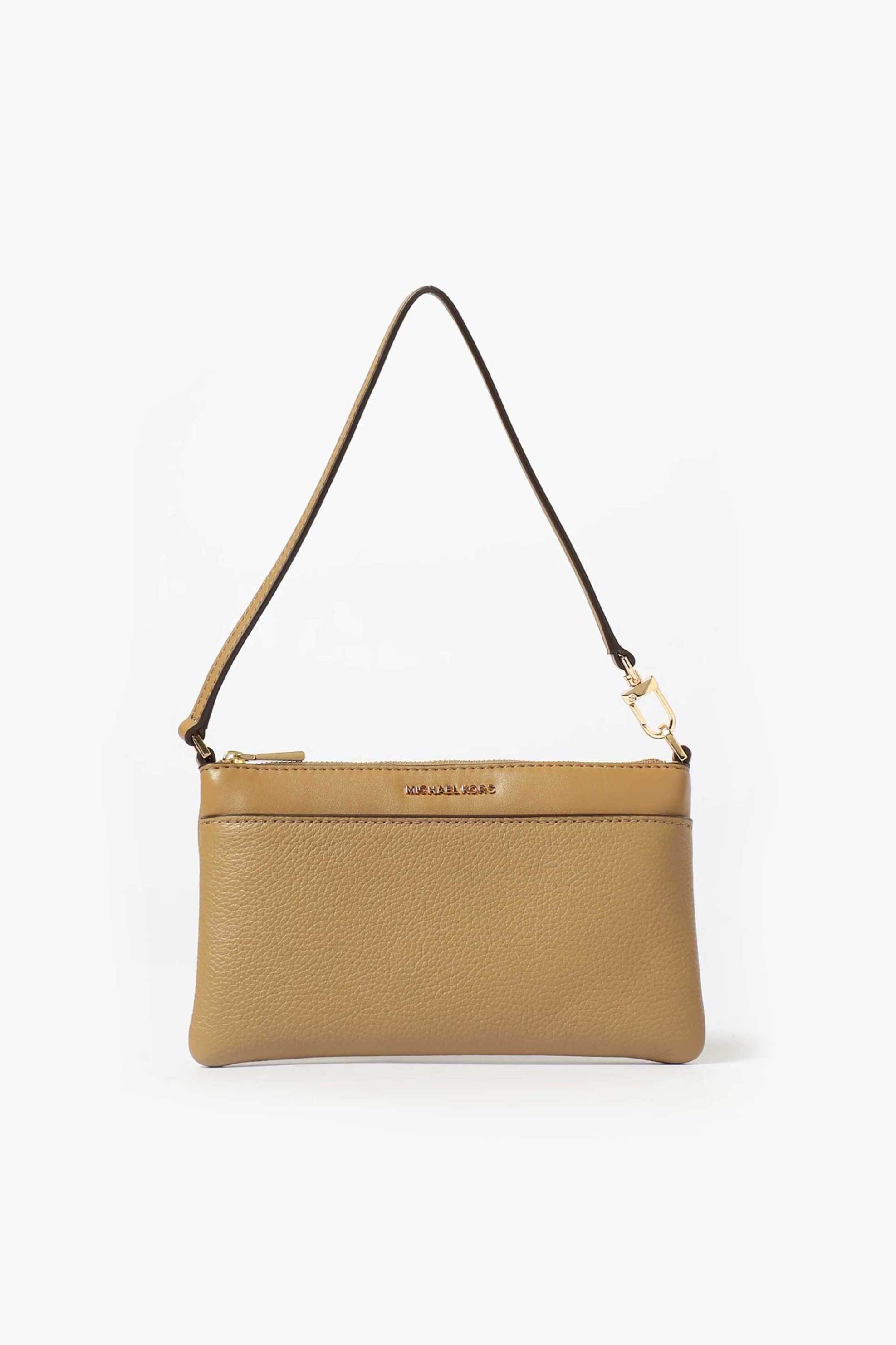 Michael Kors γυναικείο τσαντάκι χειρός "Jet Set" - 32F5GJ6F6L Μπεζ