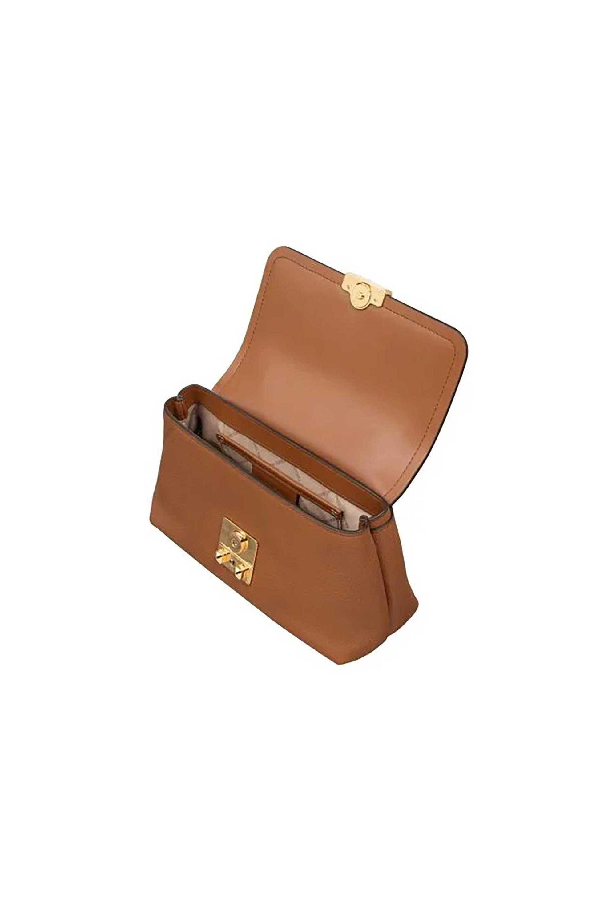 Michael Kors Γυναικεία Δερμάτινη Τσάντα Χειρός - 30R6G2Rs2L Ταμπά