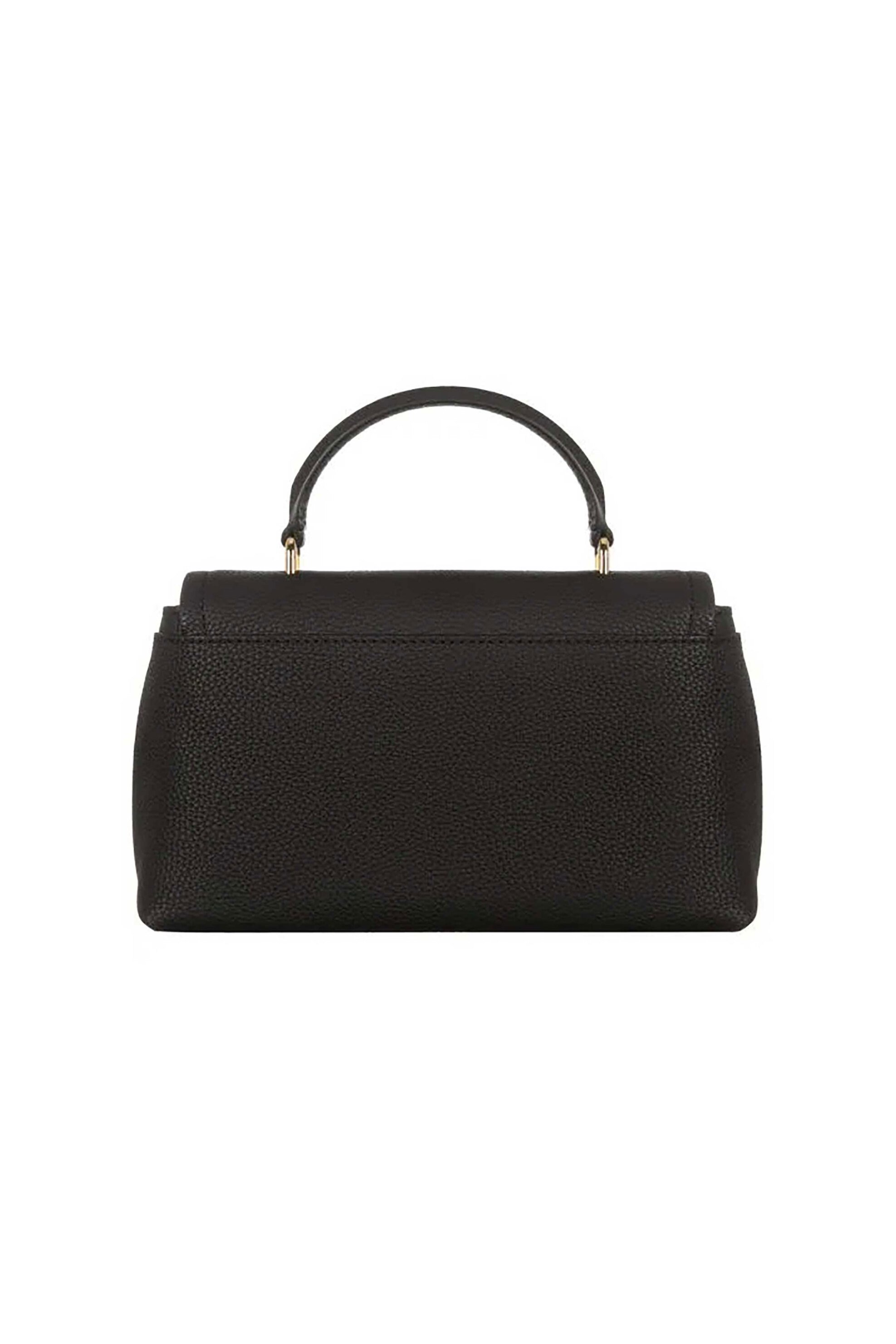 Michael Kors γυναικεία δερμάτινη τσάντα χειρός - 30R6G2RS2L Μαύρο