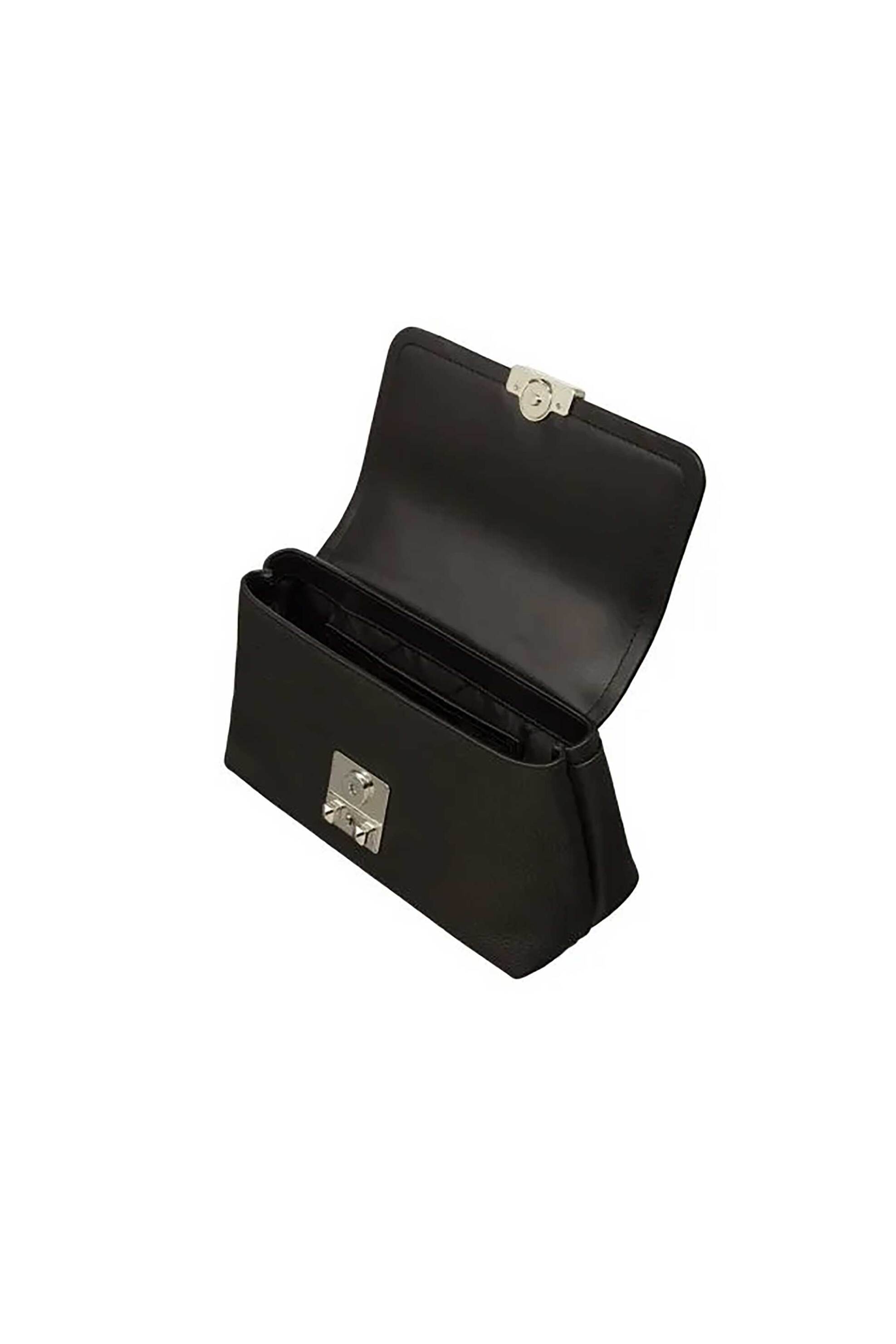 Michael Kors Γυναικεία Δερμάτινη Τσάντα Χειρός - 30R6G2Rs2L Μαύρο
