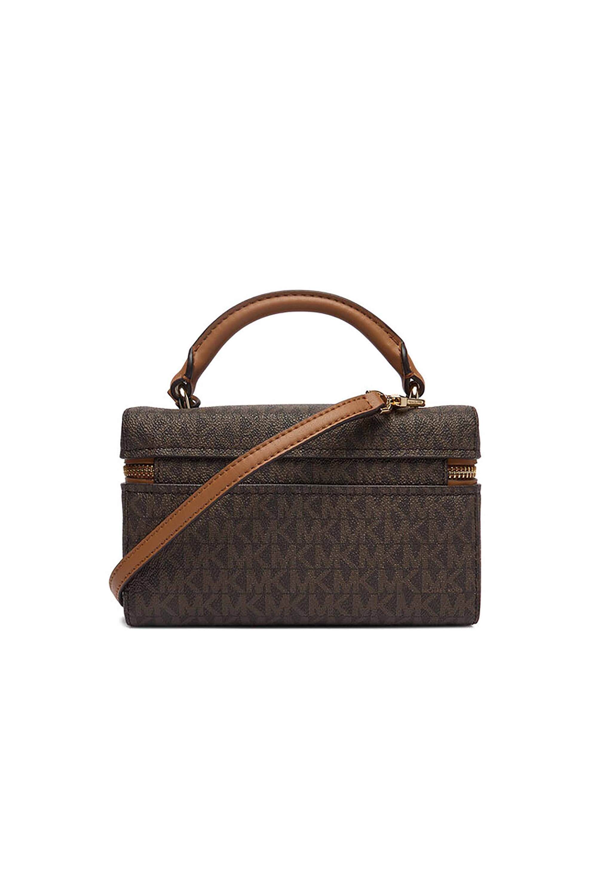 MICHAEL KORS Michael Kors γυναικεία τσάντα crossbody "Jana" - 32F5GQ1C0B Καφέ - 2