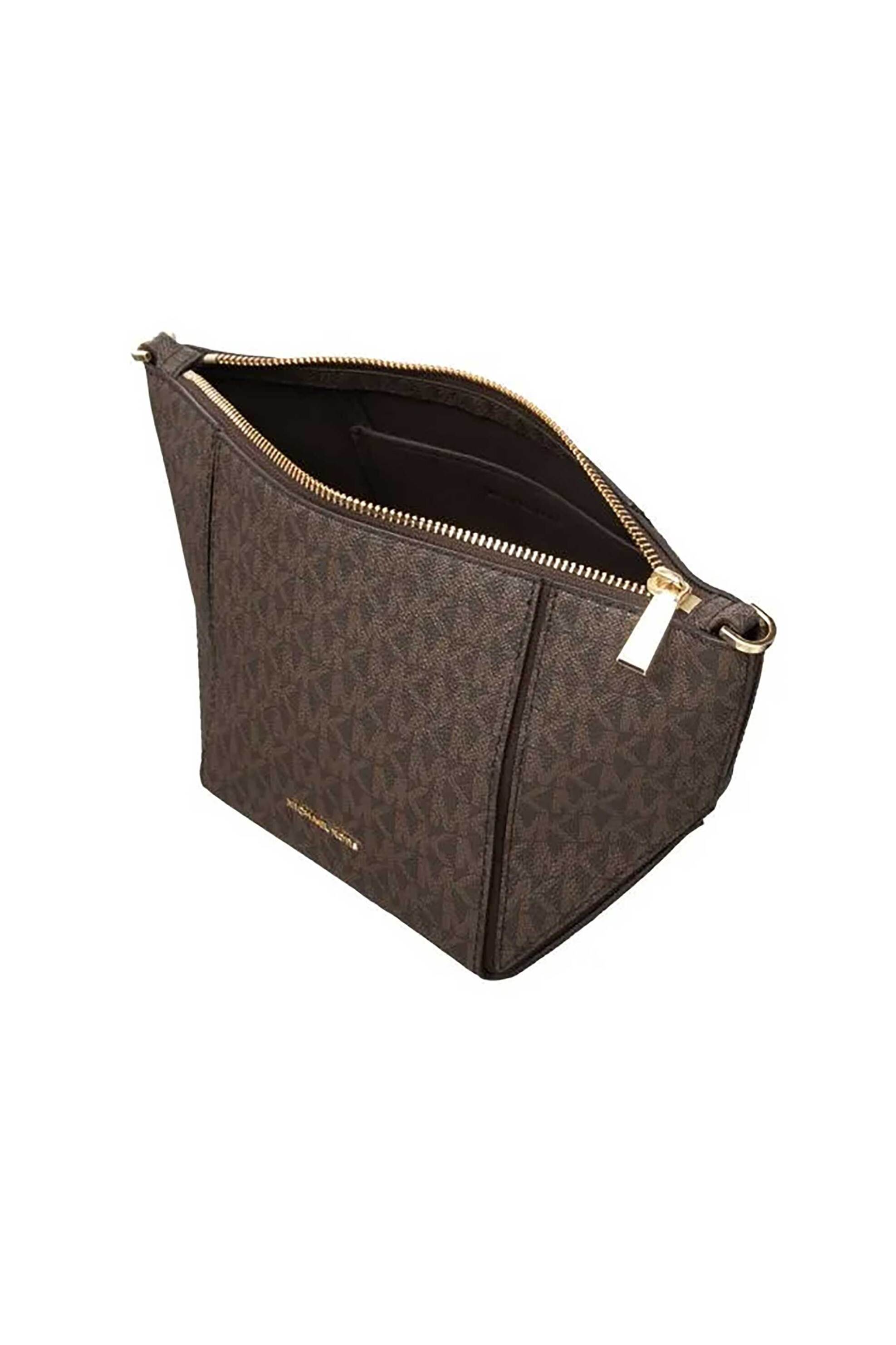 Michael Kors Γυναικεία Τσάντα Crossbody Jordi - 32R6G9Jc1B Καφέ Σκούρο