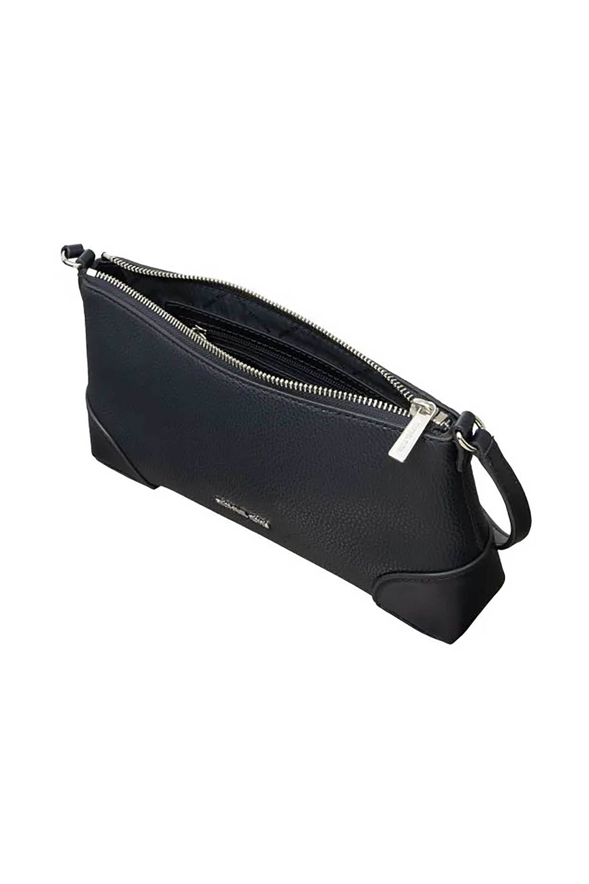 Michael Kors Γυναικεία Τσάντα Crossbody με Μεταλλικό Λογότυπο - 32R6S1Wc1V Σκούρο Μπλε