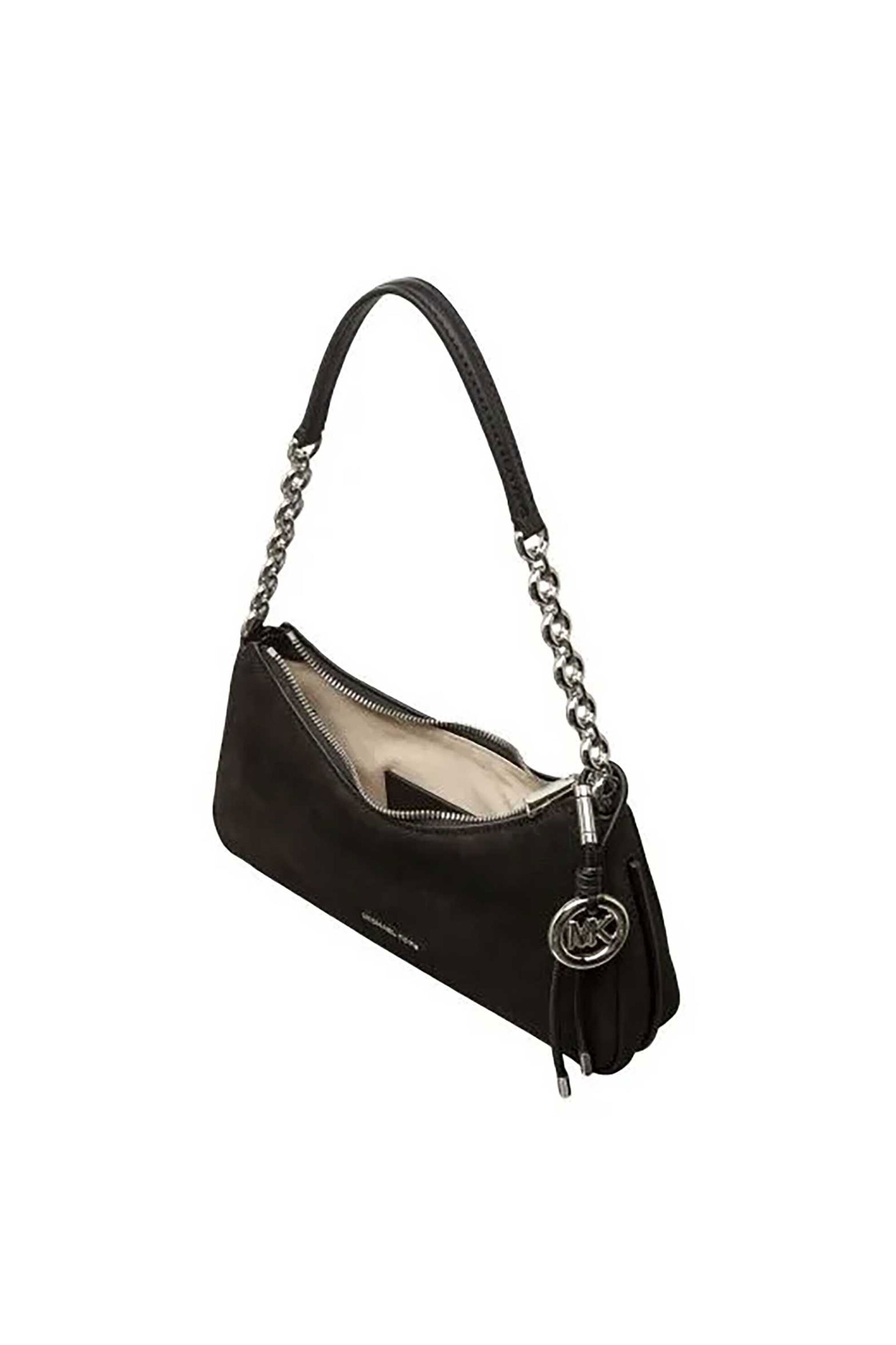 MICHAEL KORS Michael Kors γυναικεία nubuck τσάντα hobo "Nolita Medium" - 32R6SY5W6L Μαύρο - 3