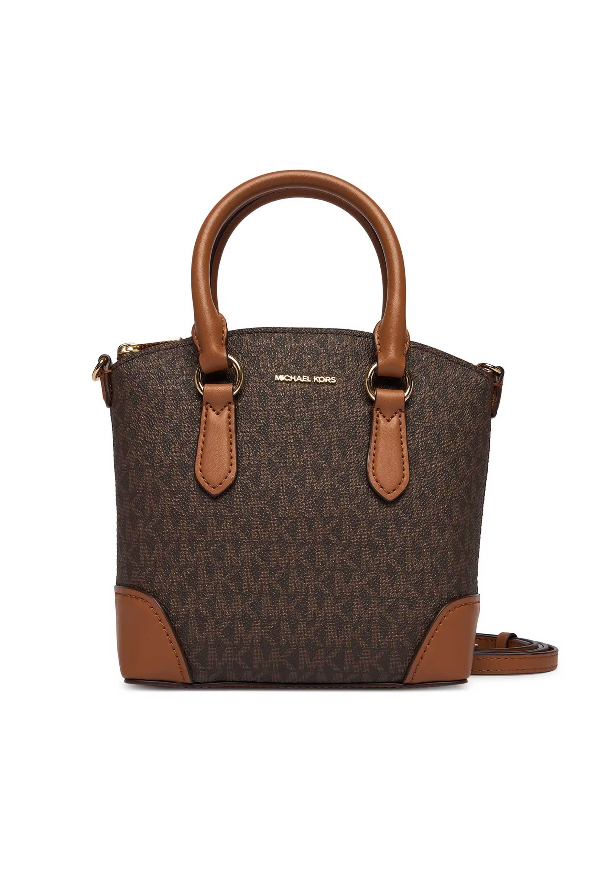 MICHAEL KORS Michael Kors γυναικεία τσάντα χειρός/crossbody "Murphy Small" - 30R6G1WM5B Καφέ Σκούρο