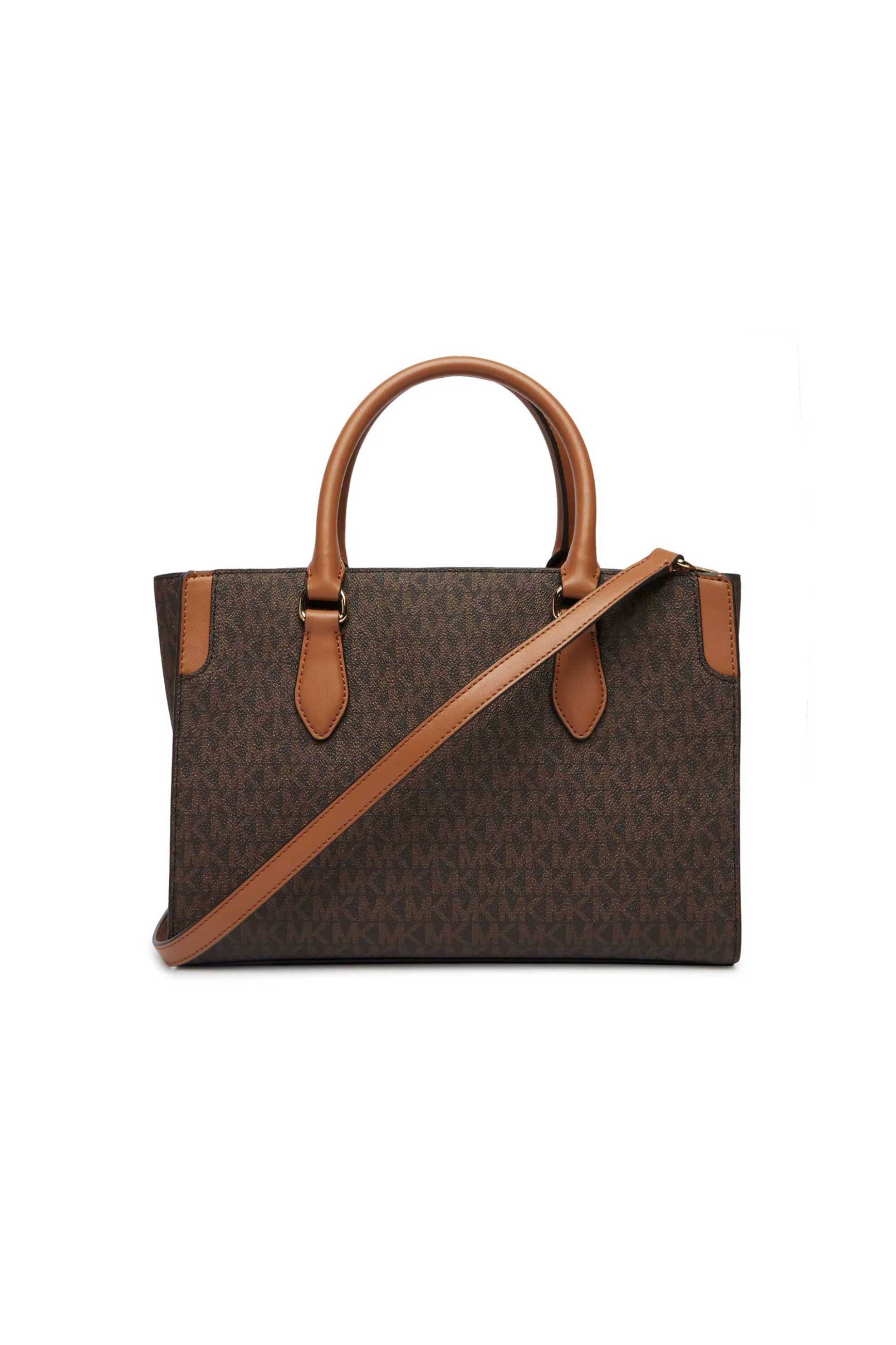 MICHAEL KORS Michael Kors γυναικεία τσάντα χειρός "Becca Medium" - 30R6GQ6S2B Καφέ Σκούρο - 2