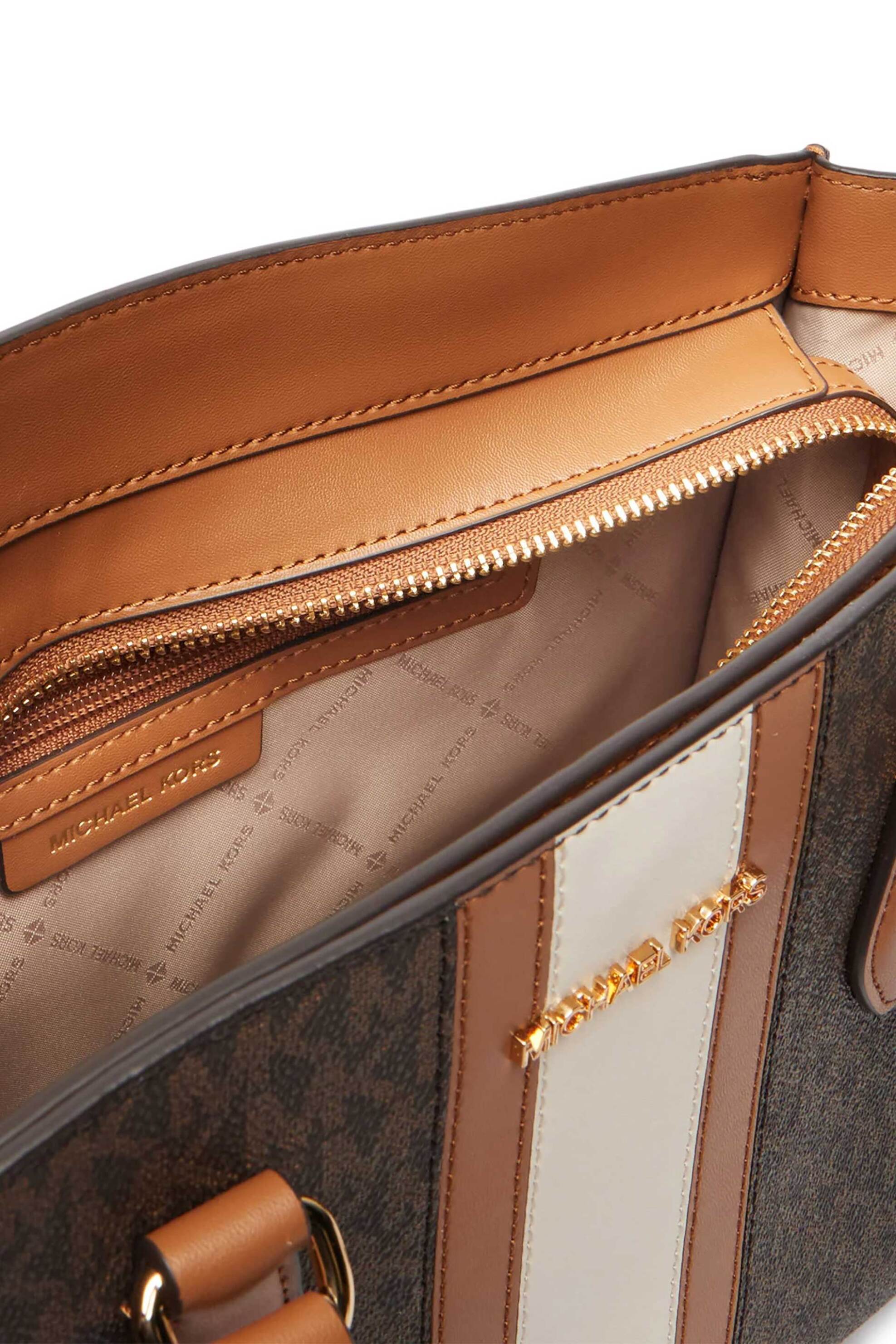 MICHAEL KORS Michael Kors γυναικεία τσάντα χειρός "Becca Medium" - 30R6GQ6S2B Καφέ Σκούρο - 3