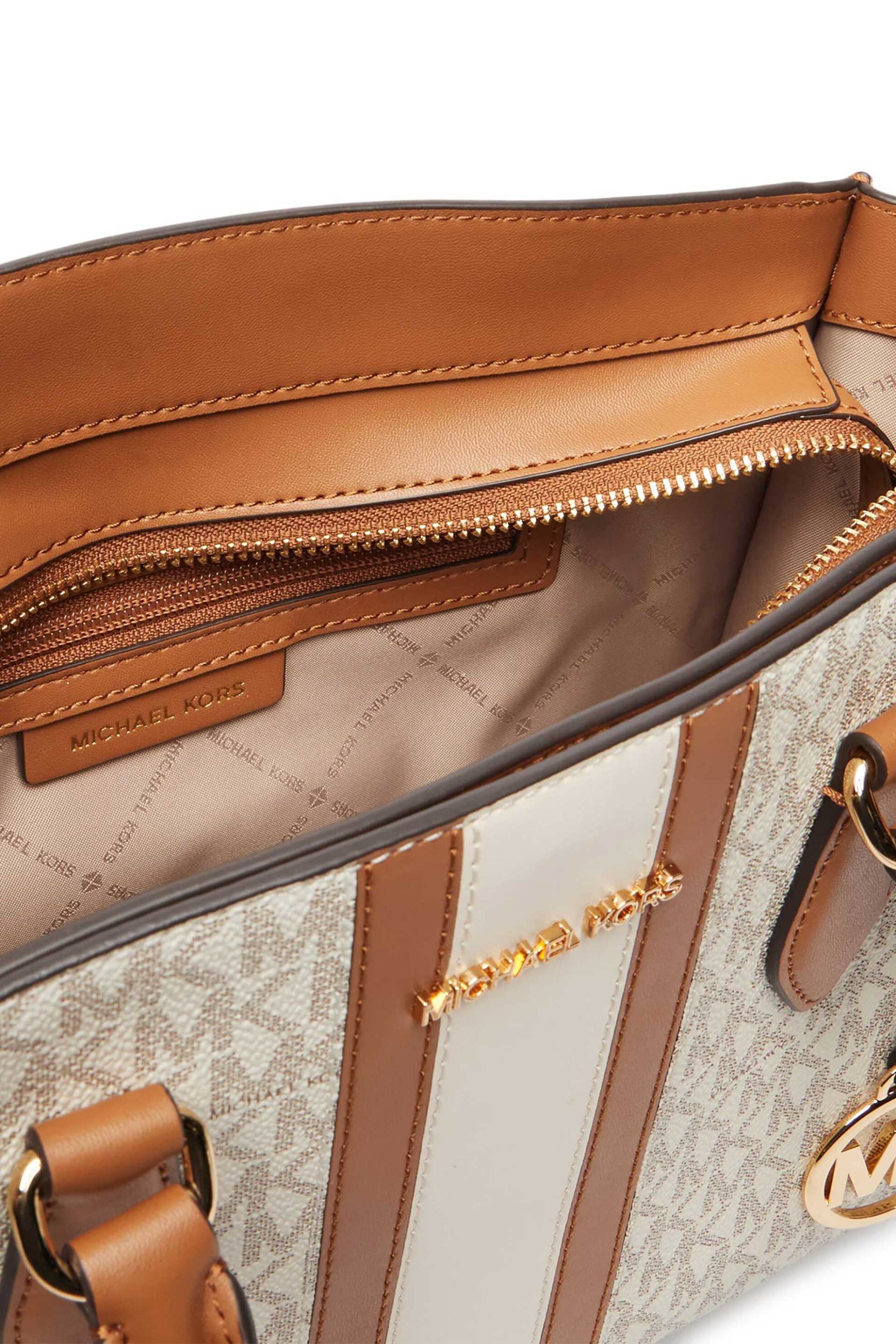 MICHAEL KORS Michael Kors γυναικεία τσάντα χειρός "Becca Medium" - 30R6GQ6S2B Εκρού - 3