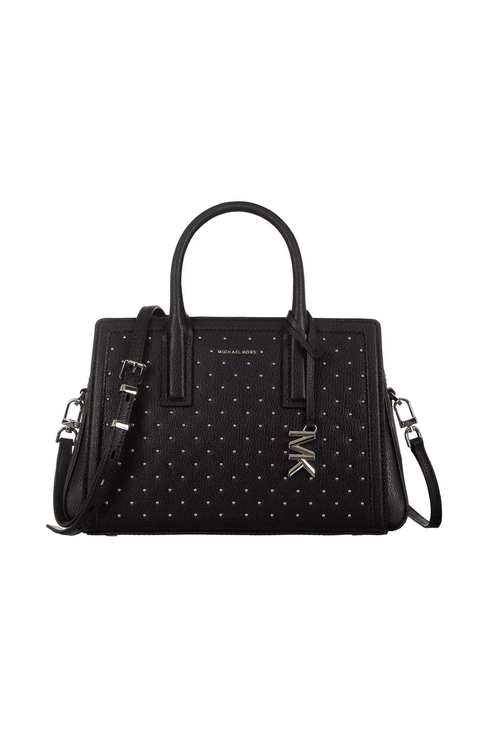 Michael Kors γυναικεία δερμάτινη τσάντα χειρός "Laila Small" - 30R6S9IS1E Μαύρο