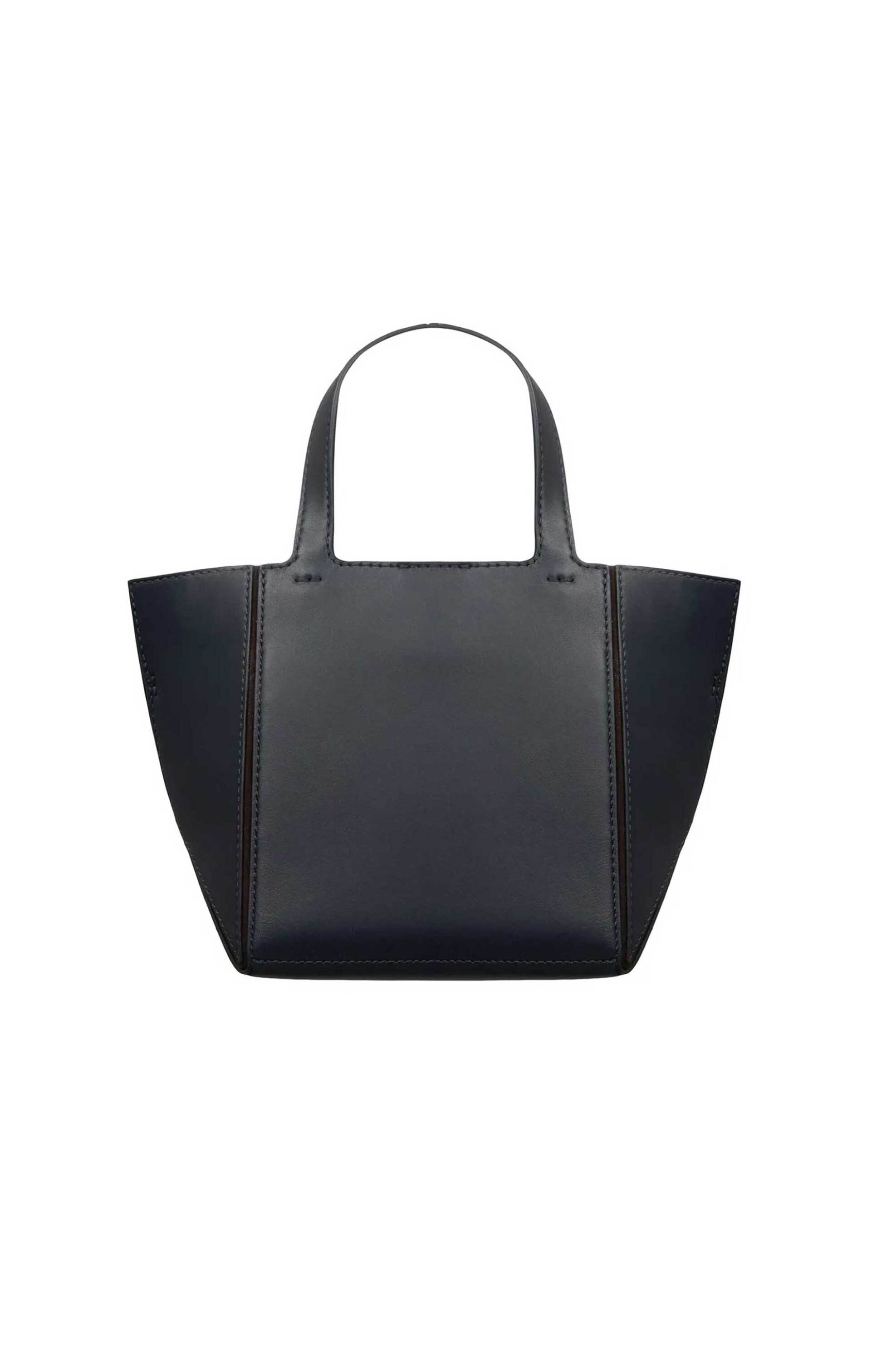 MICHAEL KORS Michael Kors γυναικεία δερμάτινη τσάντα tote "Jordi Small" - 30R6S9JT9L Μπλε Σκούρο - 4