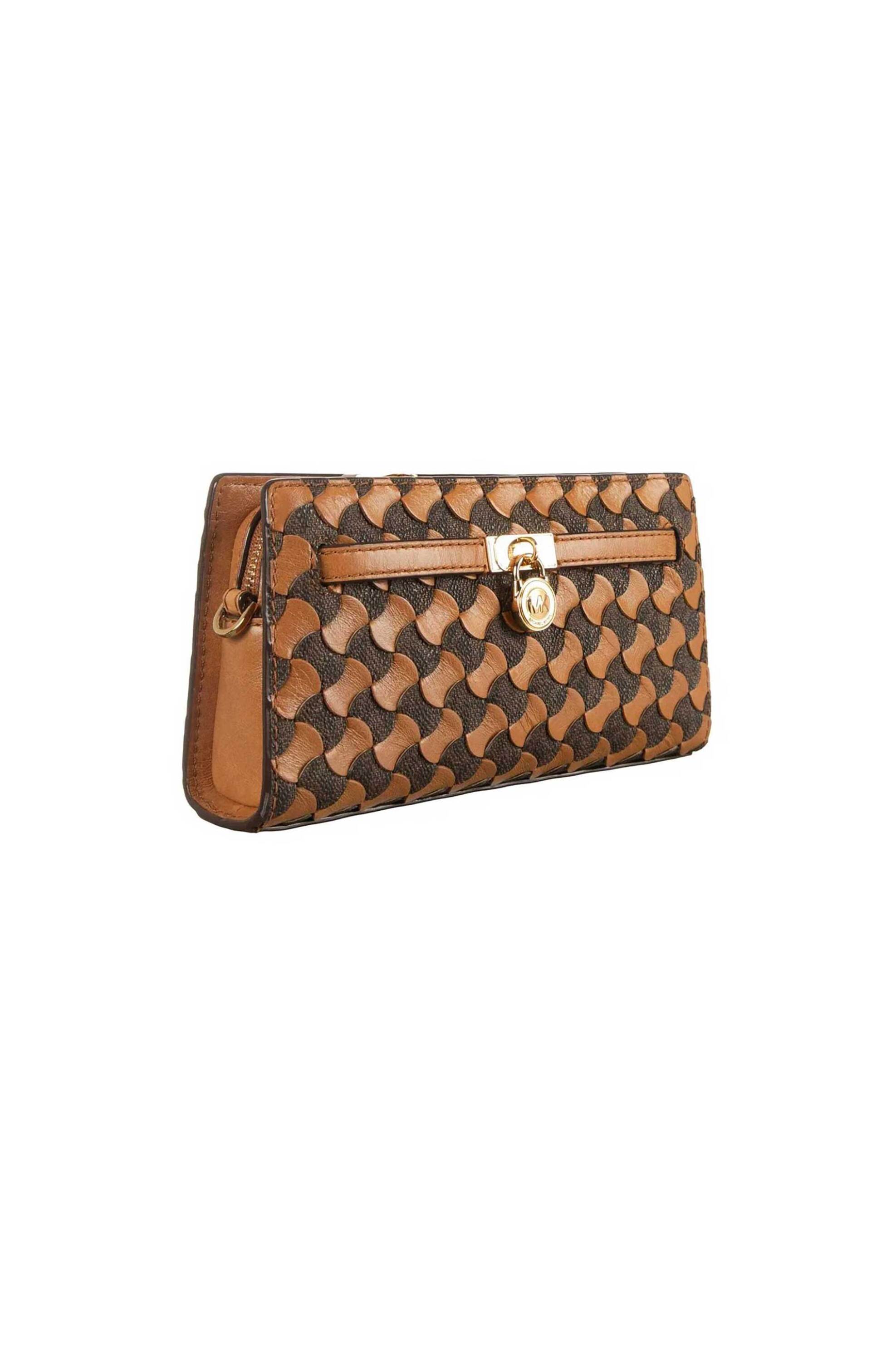 MICHAEL KORS Michael Kors γυναικεία δερμάτινη τσάντα crossbody "Hamilton Moderne" - 32R6GNXC0T Ταμπά - 2