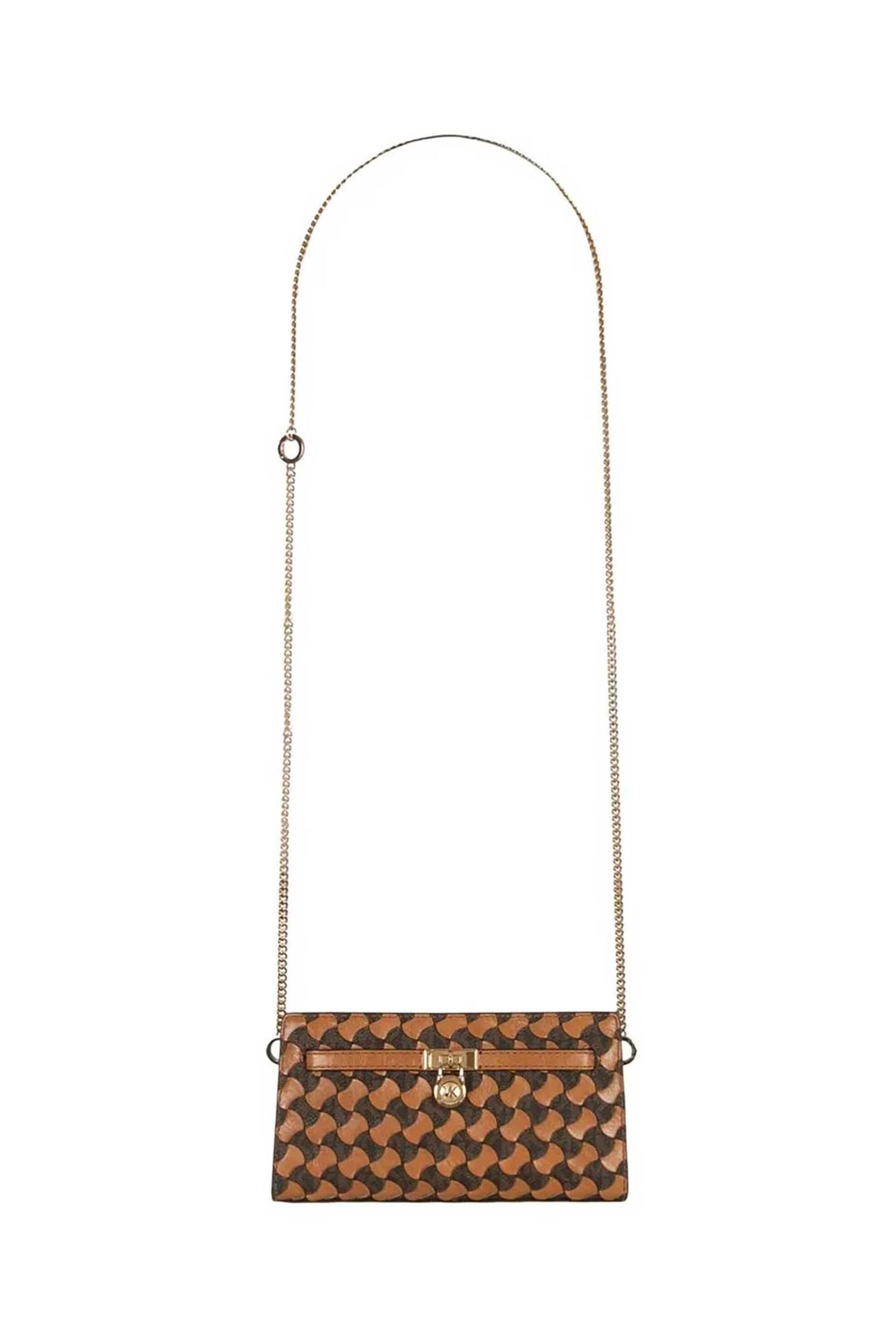 MICHAEL KORS Michael Kors γυναικεία δερμάτινη τσάντα crossbody "Hamilton Moderne" - 32R6GNXC0T Ταμπά - 3