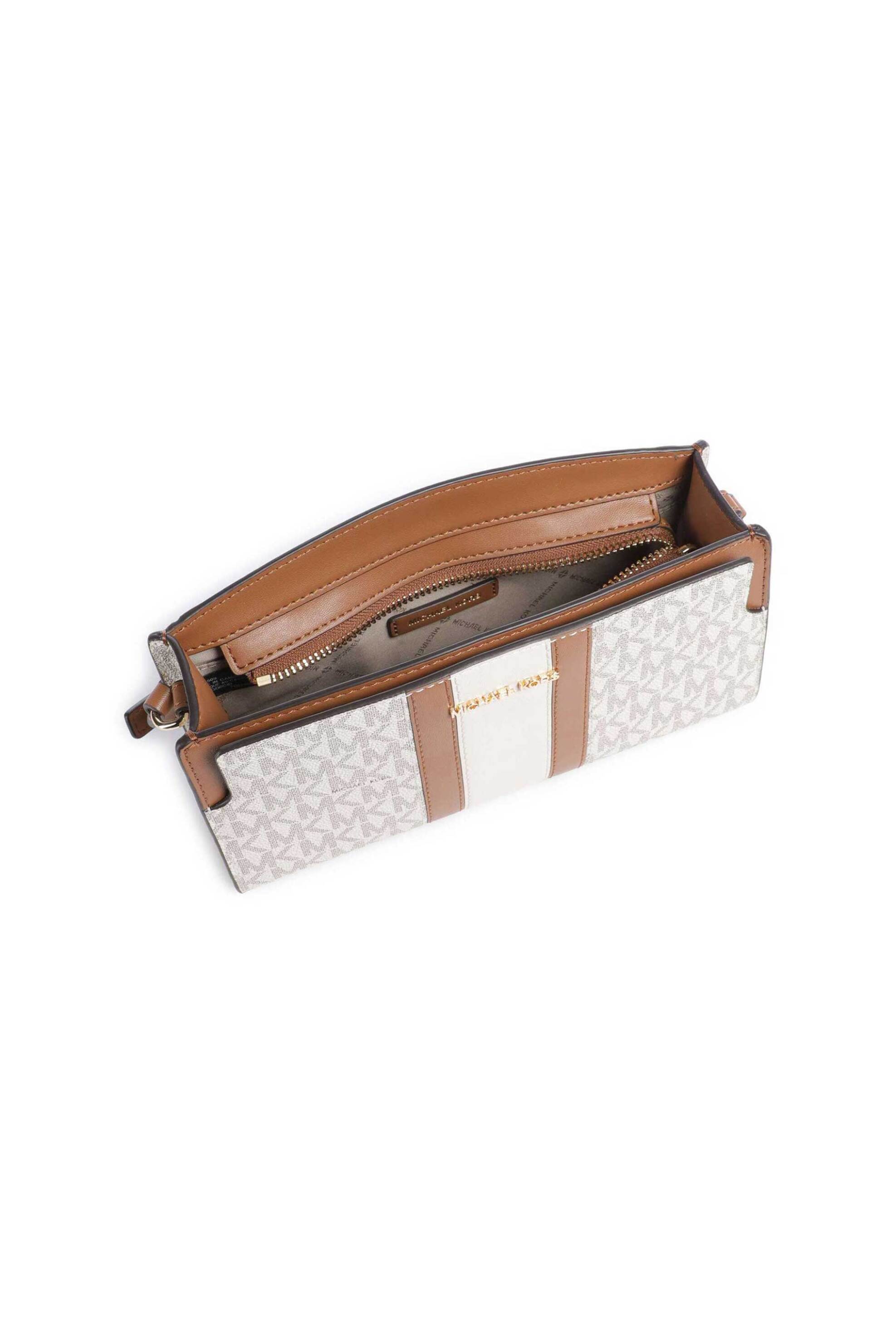 MICHAEL KORS Michael Kors γυναικεία τσάντα crossbody "Becca Small" - 32R6GQ6C1B Εκρού - 3