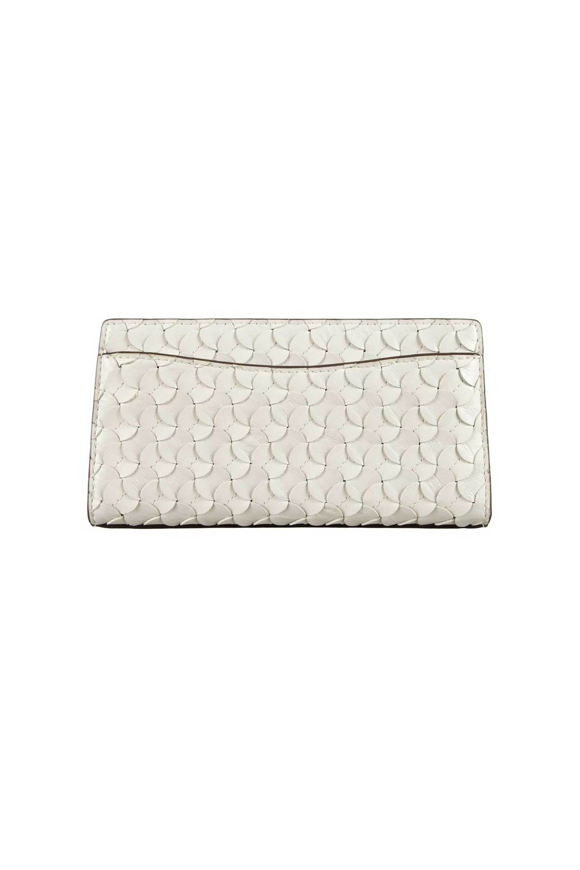 MICHAEL KORS Michael Kors γυναικεία δερμάτινη τσάντα crossbody "Hamilton Moderne XS" - 32R6SNXC0L Λευκό - 4