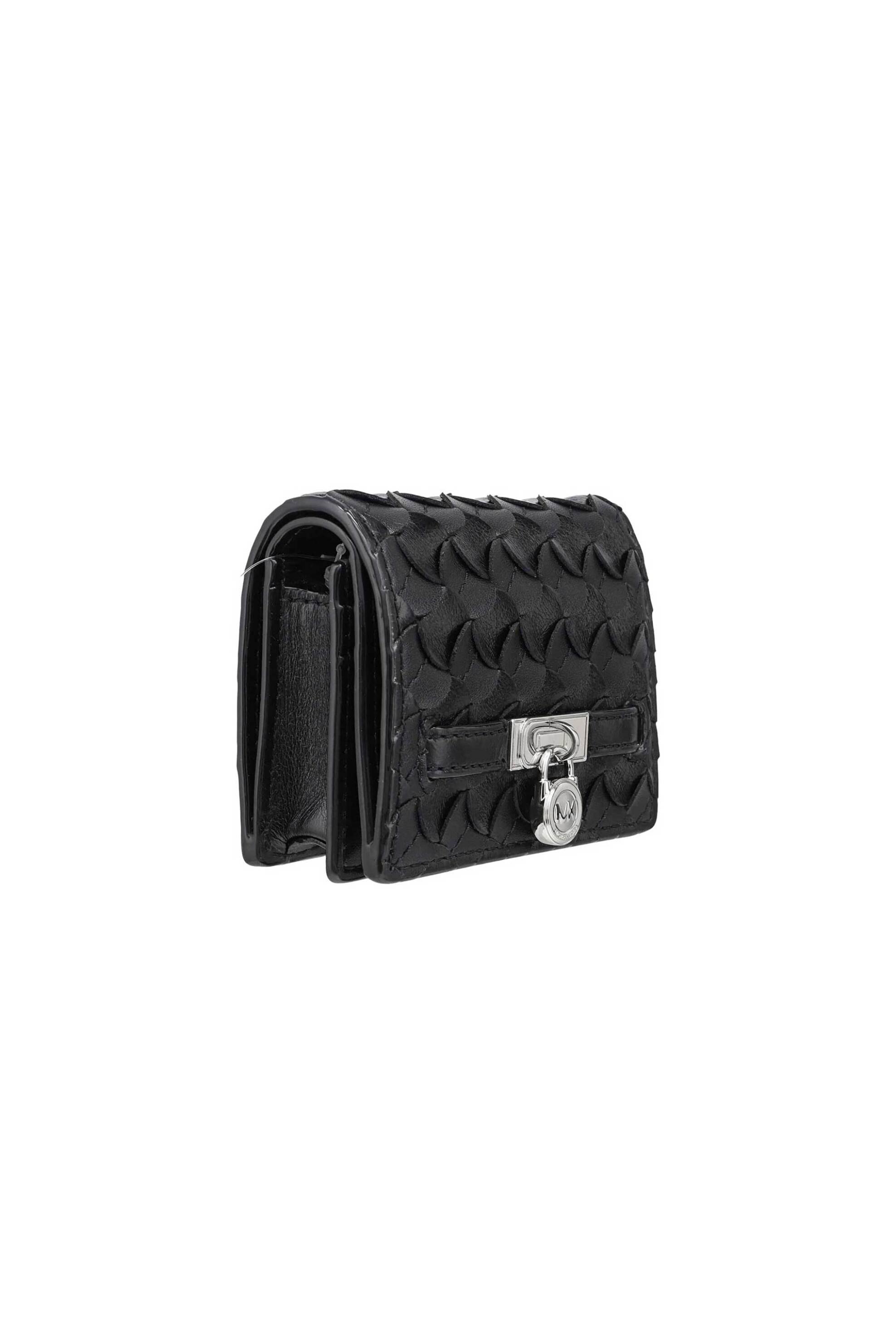 MICHAEL KORS Michael Kors γυναικείο δερμάτινο πορτοφόλι "Hamilton Moderne Small" - 32R6SNXD1L Μαύρο - 2