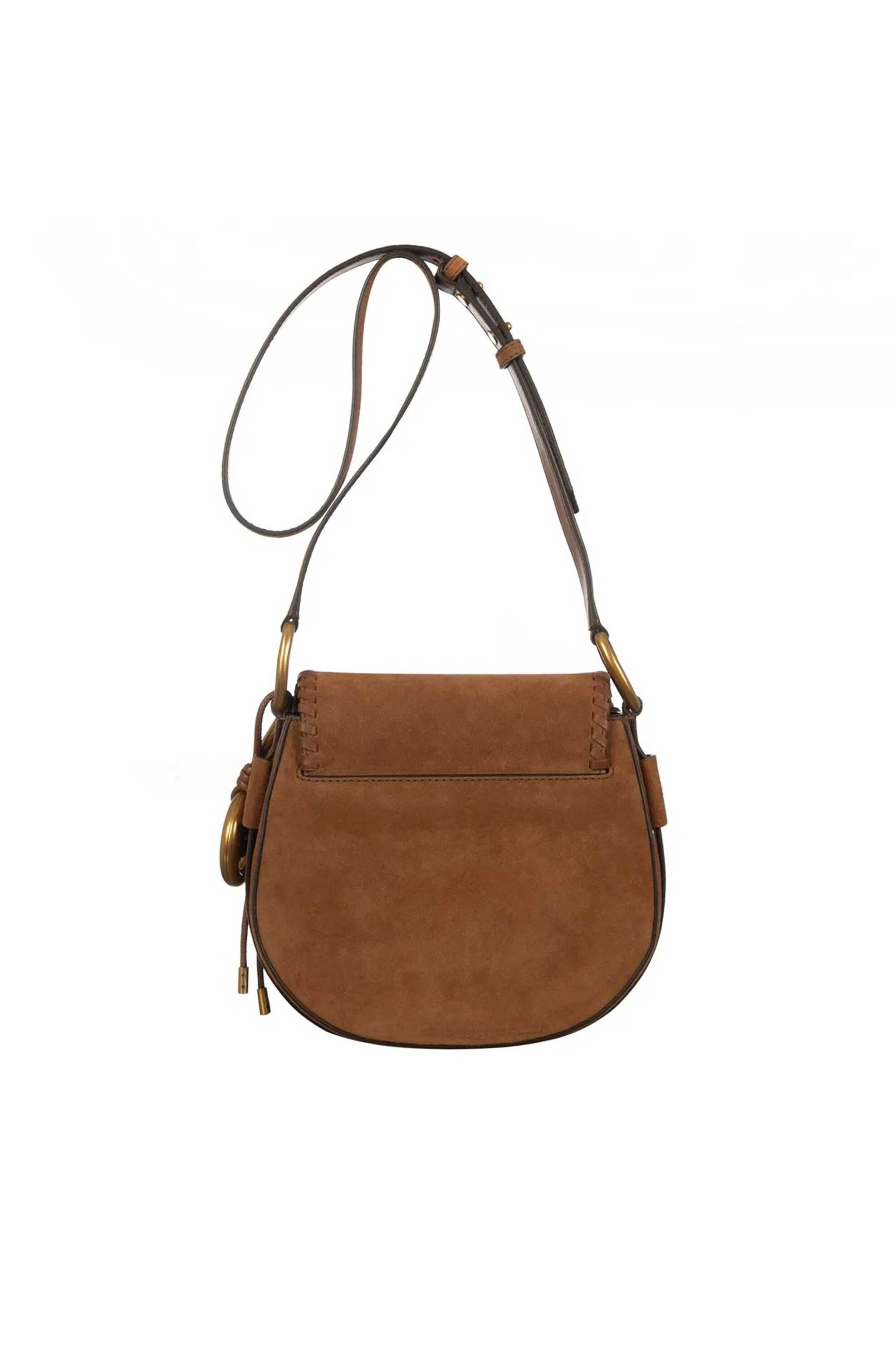 MICHAEL KORS Michael Kors γυναικεία suede τσάντα crossbody "Josie" - 30S6AQ5M6O Καφέ - 3