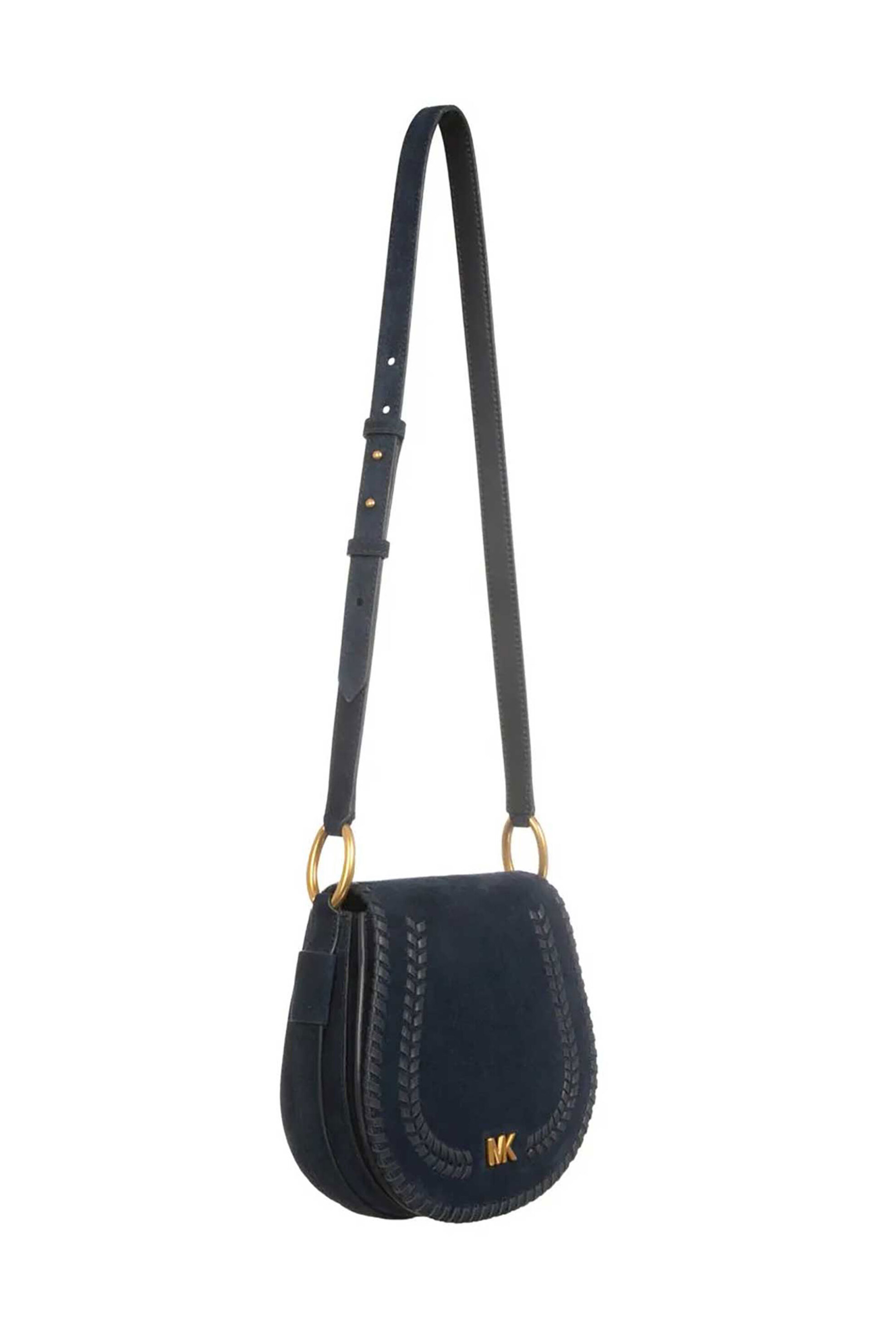 MICHAEL KORS Michael Kors γυναικεία suede τσάντα crossbody "Josie" - 30S6AQ5M6O Μπλε Σκούρο - 2