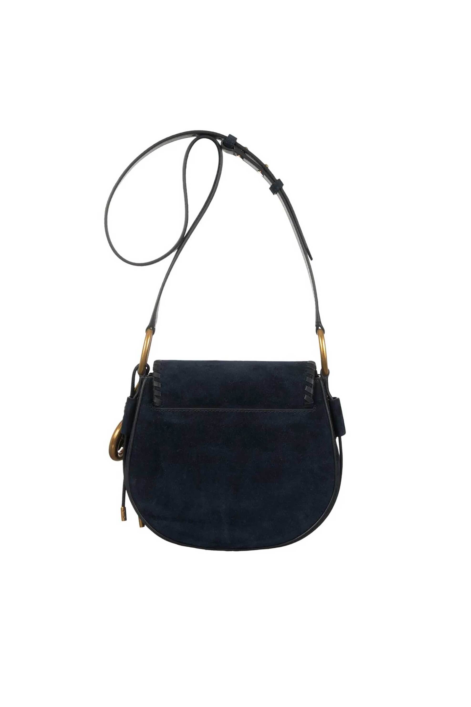 MICHAEL KORS Michael Kors γυναικεία suede τσάντα crossbody "Josie" - 30S6AQ5M6O Μπλε Σκούρο - 3
