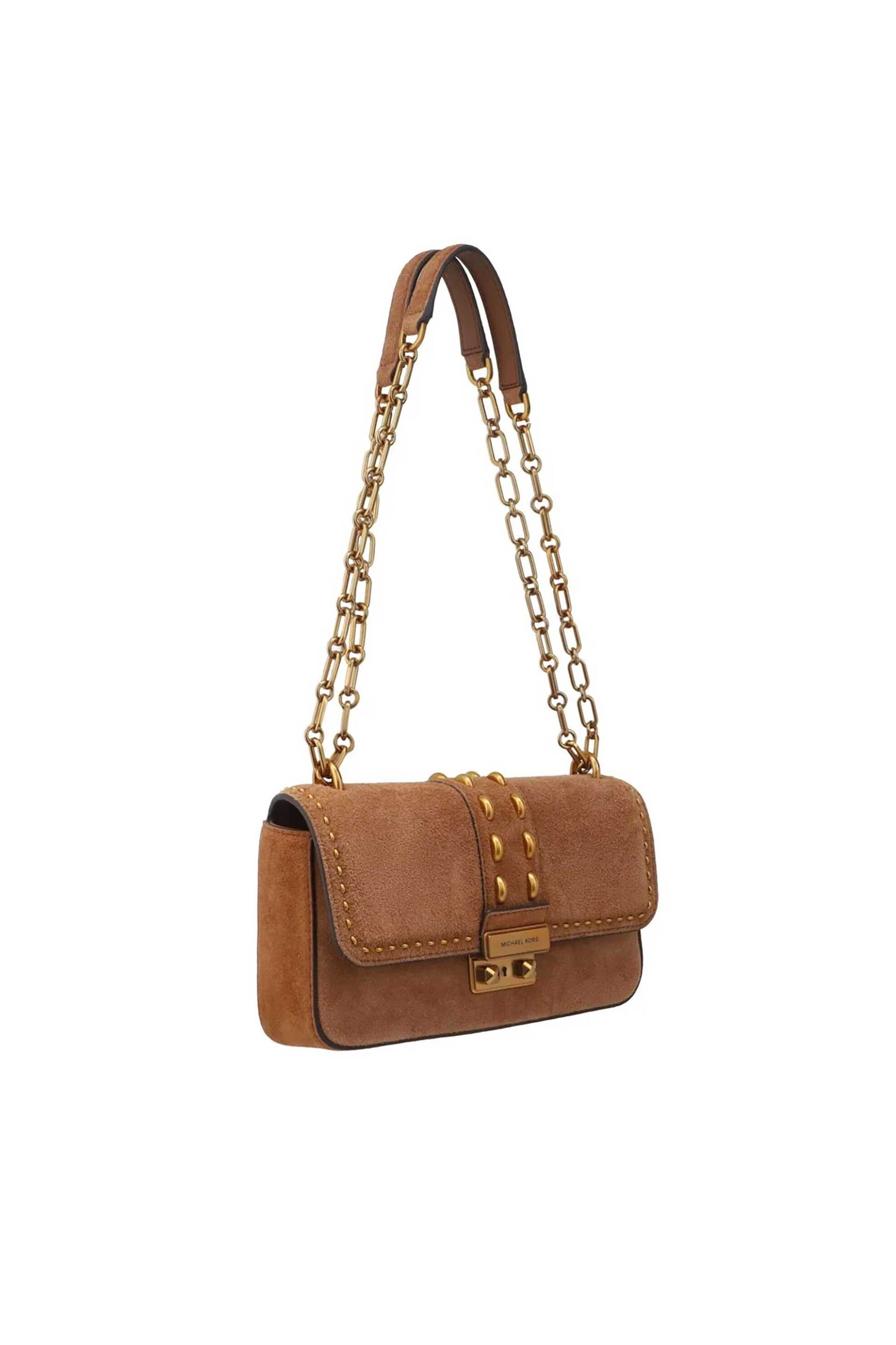 Michael Kors γυναικεία suede τσάντα ώμου 