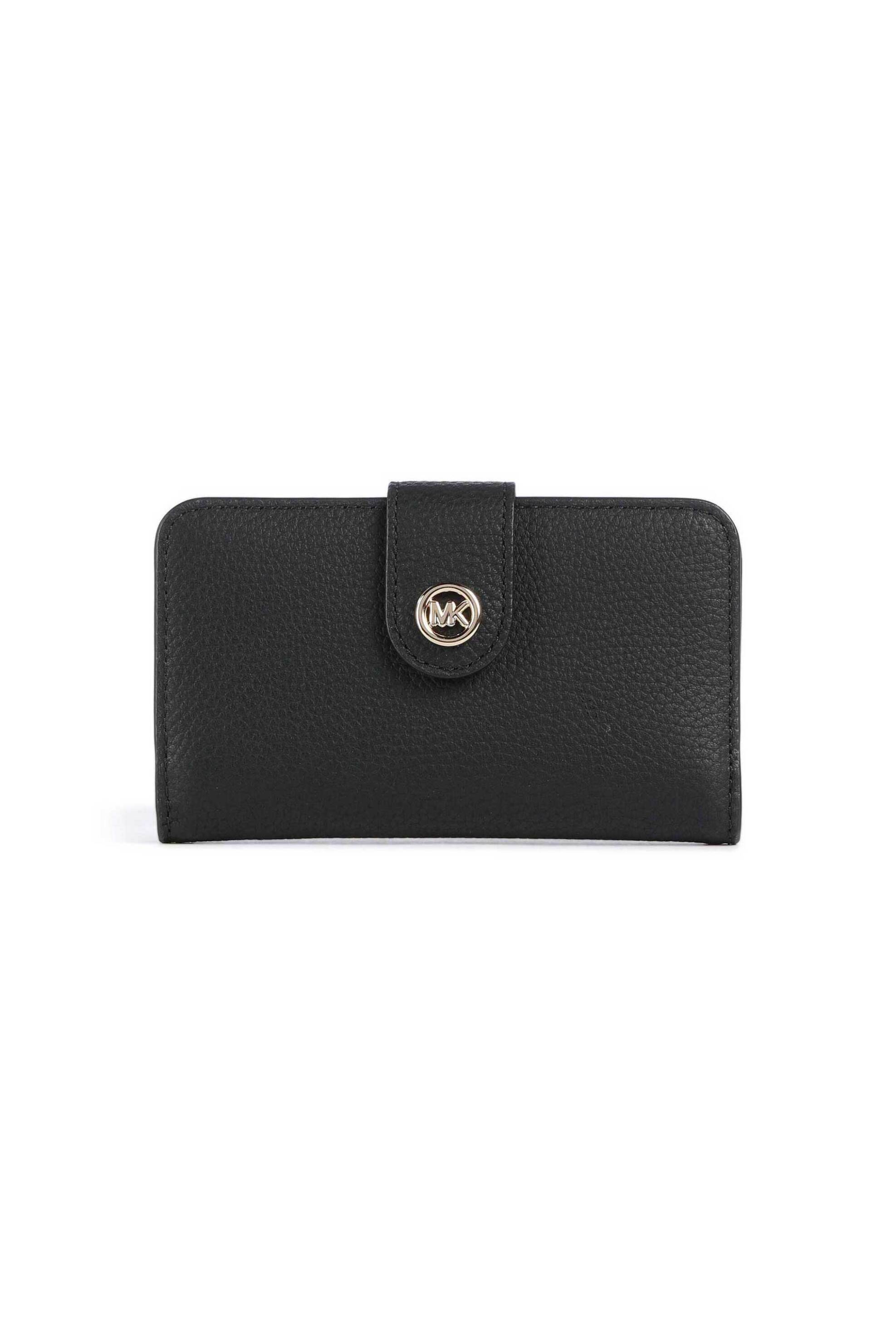 Michael Kors γυναικείο δερμάτινο πορτοφόλι "MK Pop Charm Medium" - 32S6G17F8L Μαύρο