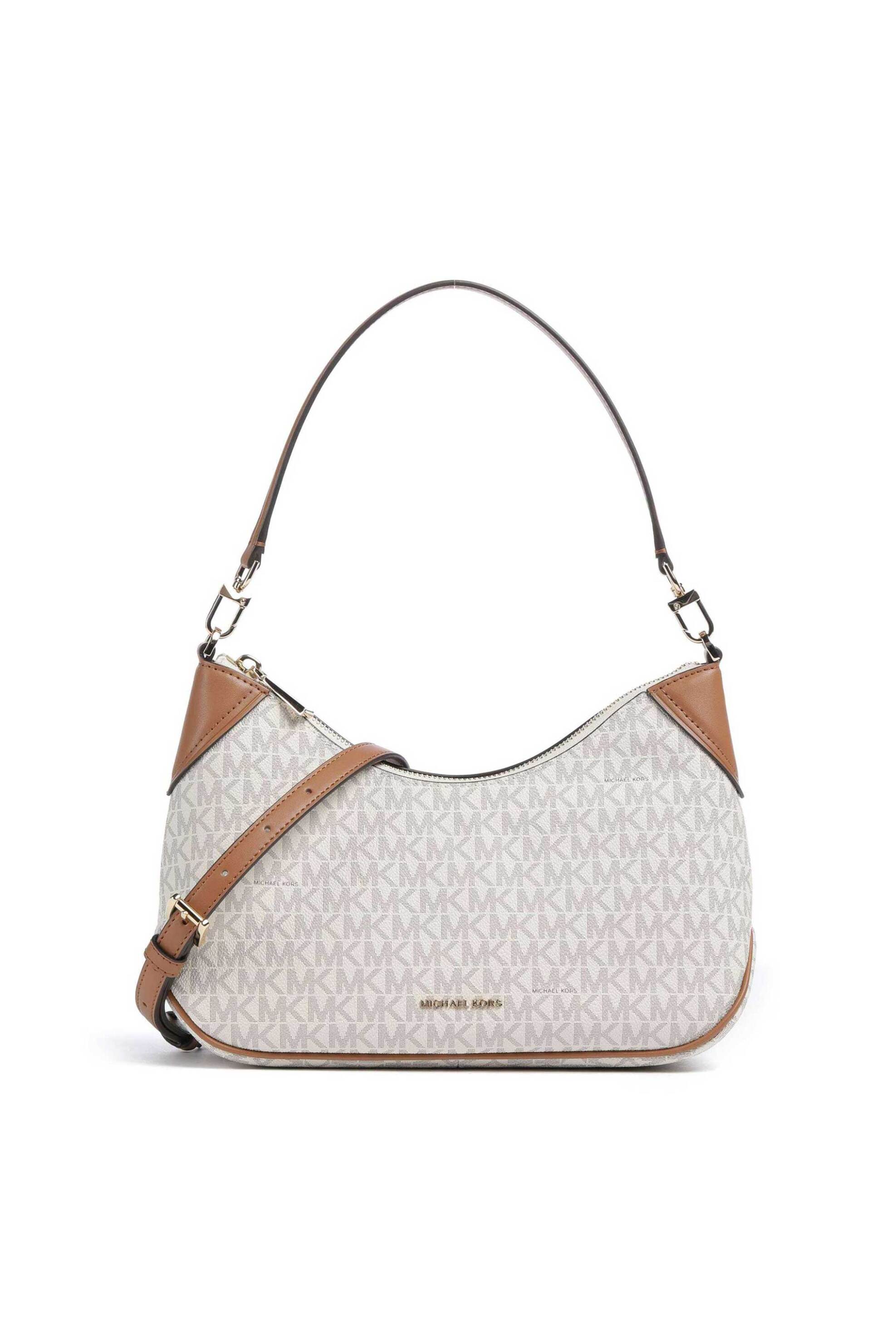 Michael Kors γυναικεία τσάντα ώμου "Jet Set Medium" - 32S6GJ6W8B Εκρού