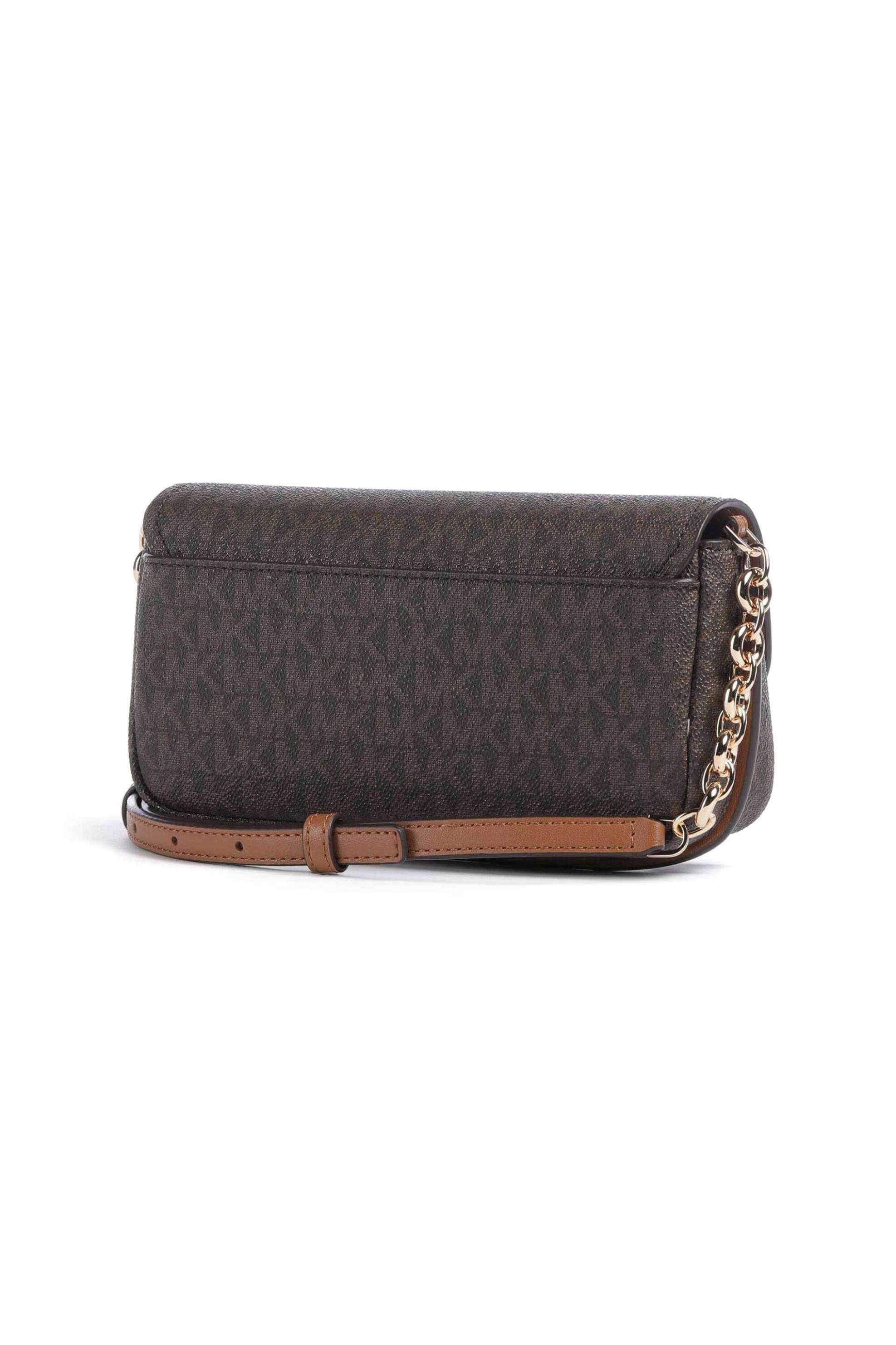 MICHAEL KORS Michael Kors γυναικεία τσάντα crossbody "Nolita Small" - 32S6GY5C5B Καφέ Σκούρο - 2