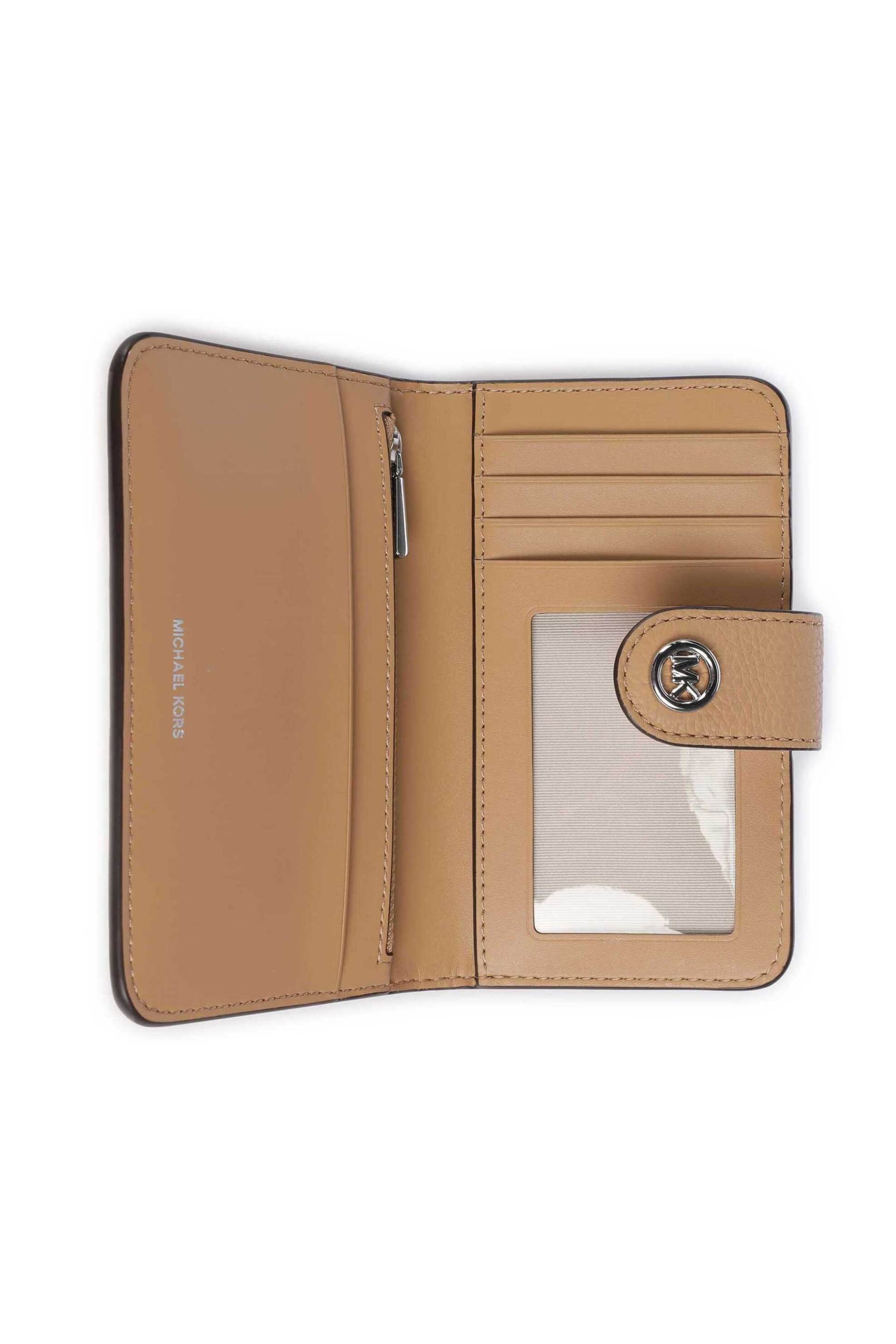 MICHAEL KORS Michael Kors γυναικείο δερμάτινο πορτοφόλι "MK Pop Charm Medium" - 32S6S17F8L Καμηλό - 3