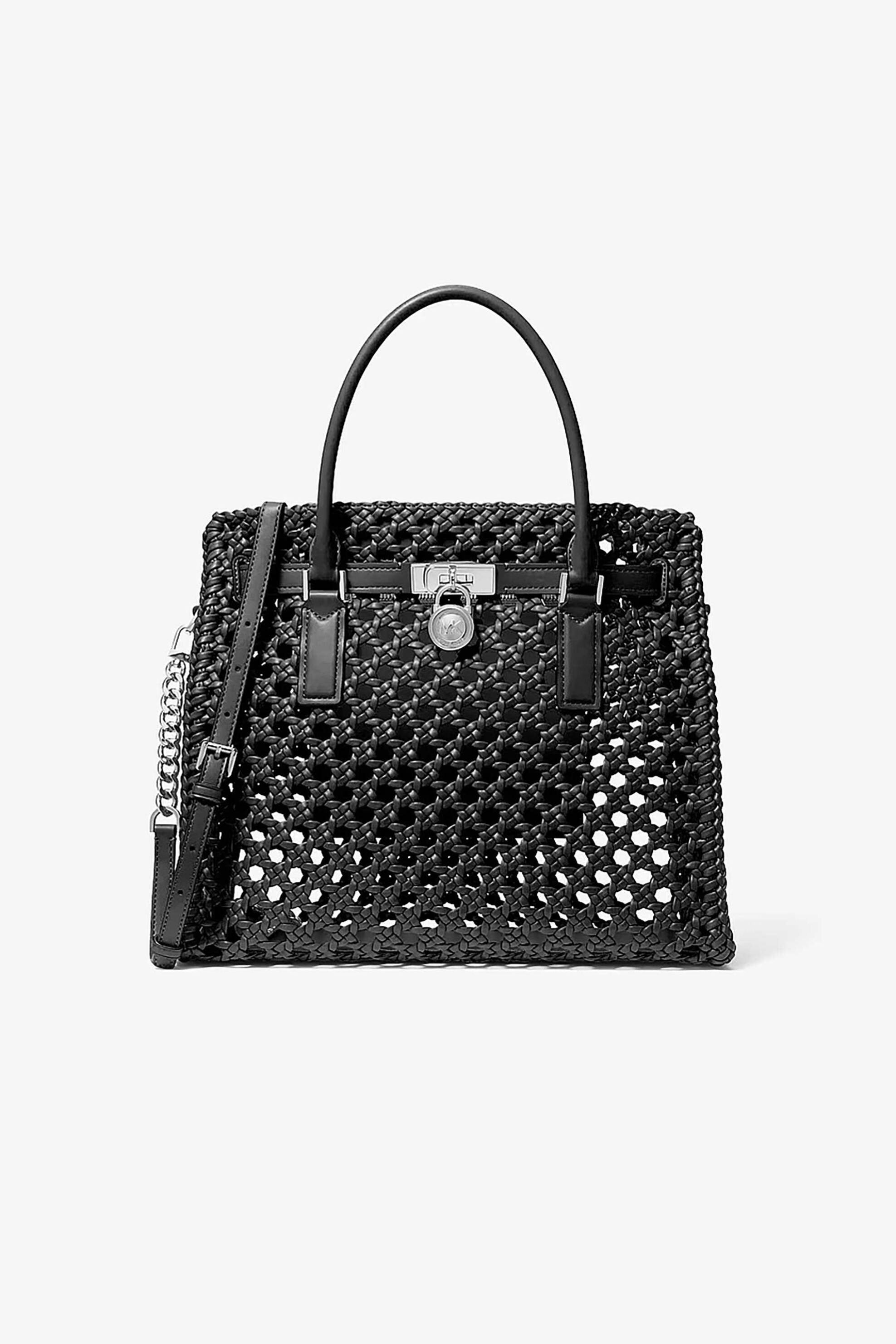 Michael Kors γυναικεία τσάντα χειρός "Hamilton Moderne Large" - 30S6SNXS3U Μαύρο