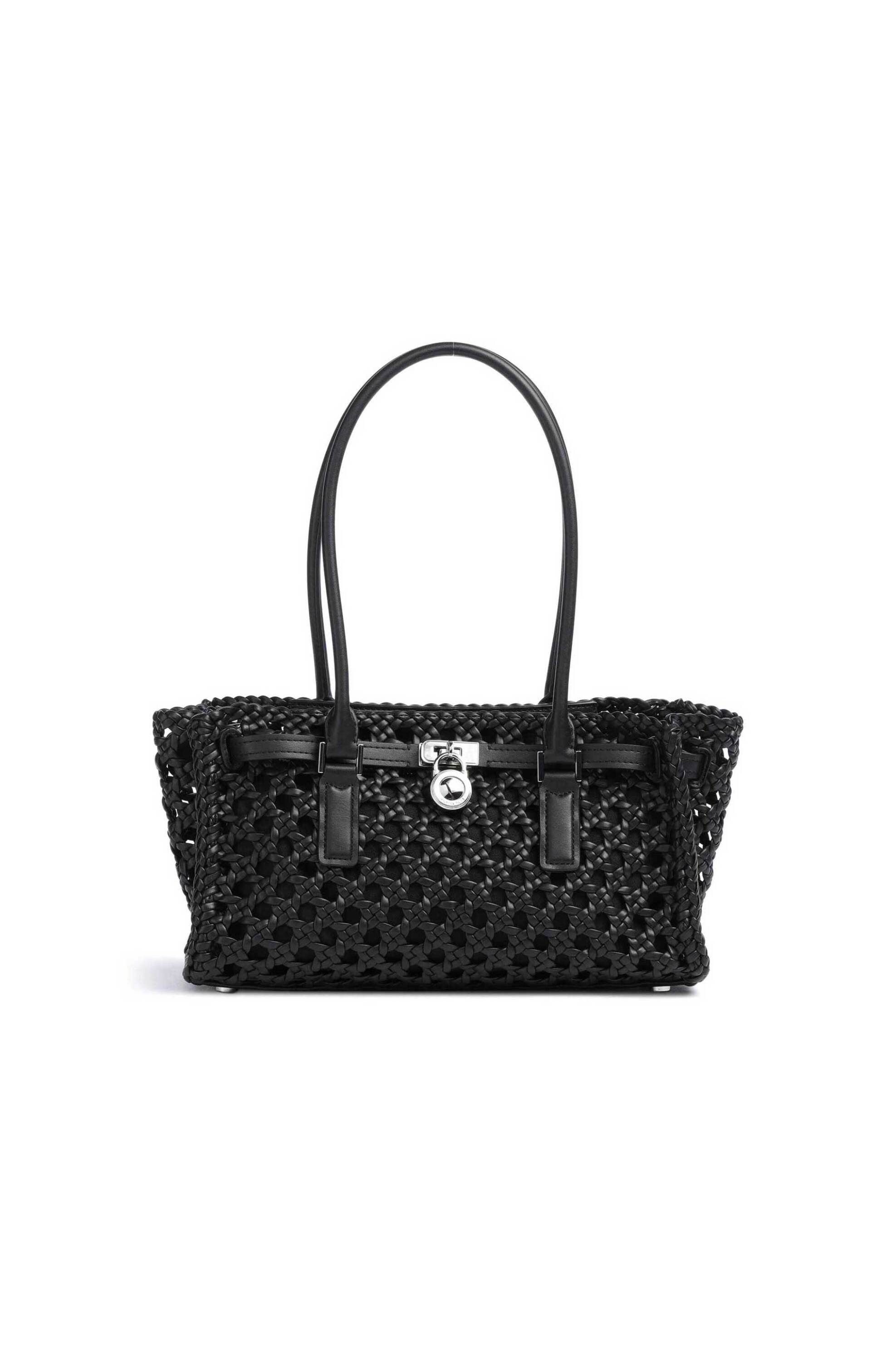 Michael Kors γυναικεία τσάντα ώμου "Hamilton Moderne Small" - 30S6SNXT0U Μαύρο