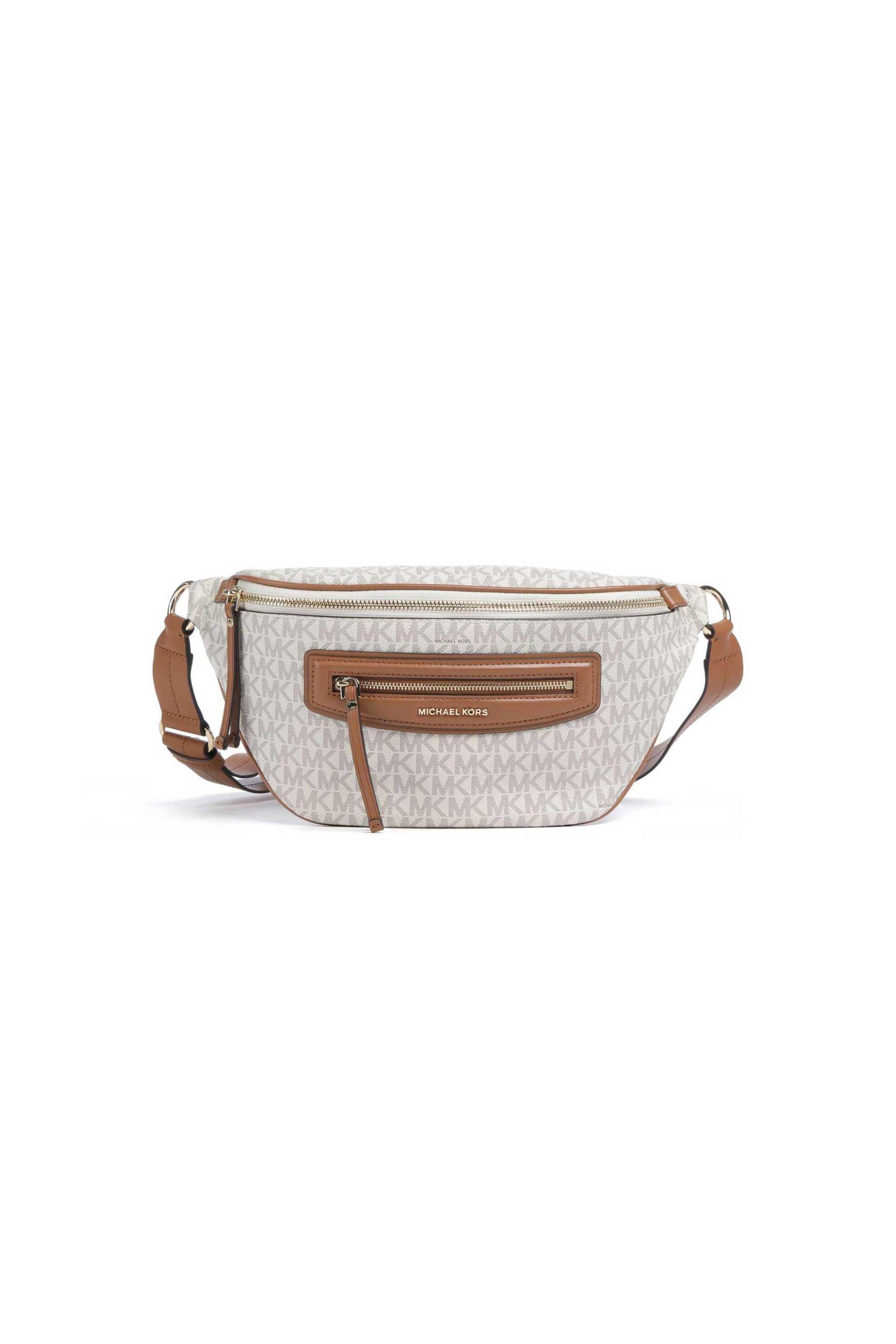 Michael Kors γυναικεία τσάντα μέσης/crossbody "Jet Set Travel Medium" - 30S6GTVM8B Εκρού