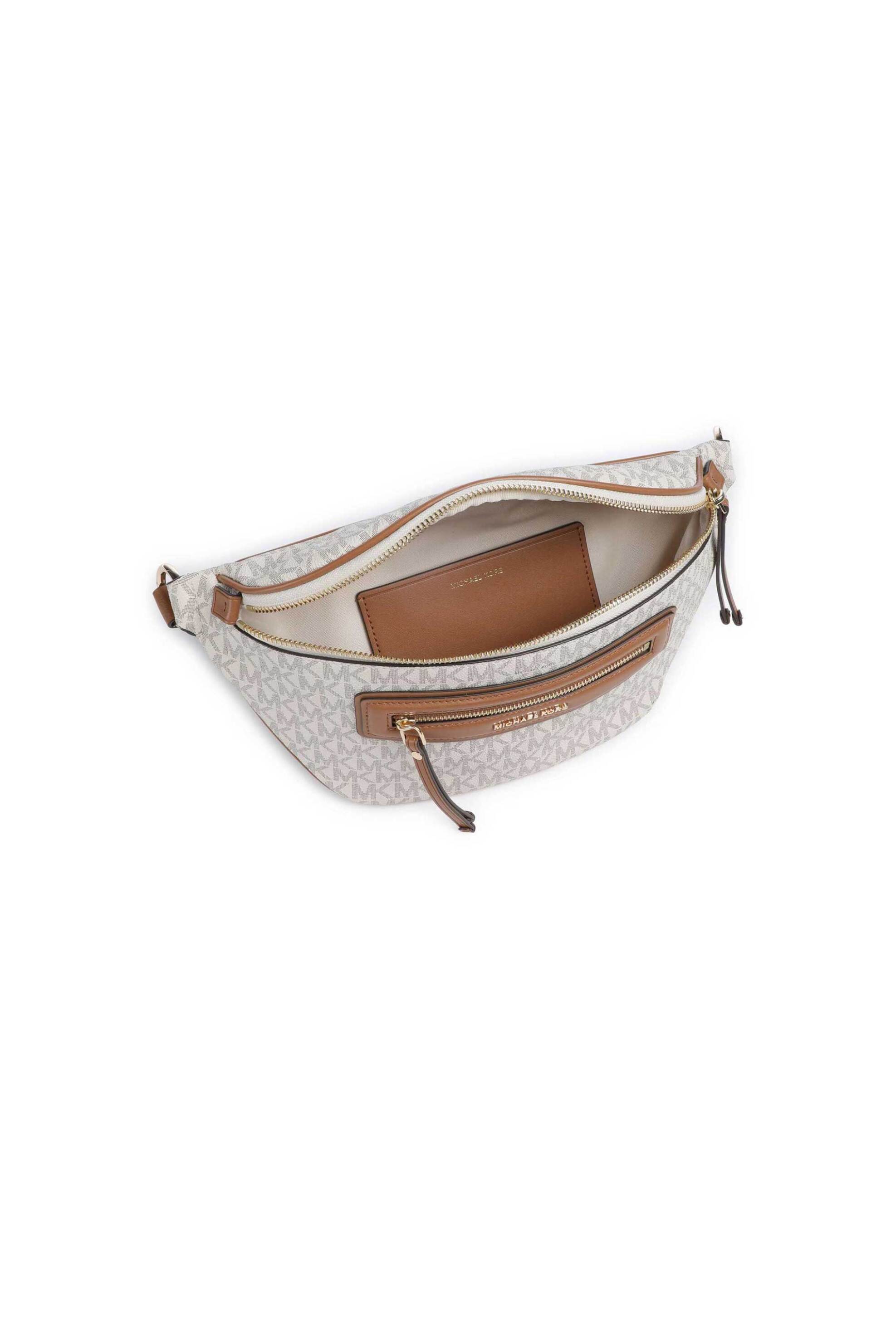 MICHAEL KORS Michael Kors γυναικεία τσάντα μέσης/crossbody "Jet Set Travel Medium" - 30S6GTVM8B Εκρού - 3