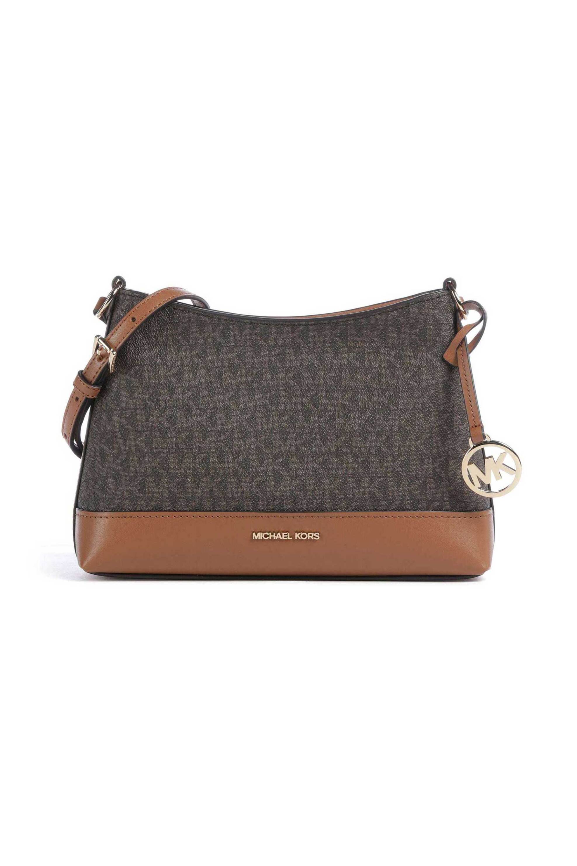MICHAEL KORS Michael Kors γυναικεία τσάντα crossbody "Andie Small" - 32S6G3PC1B Καφέ Σκούρο