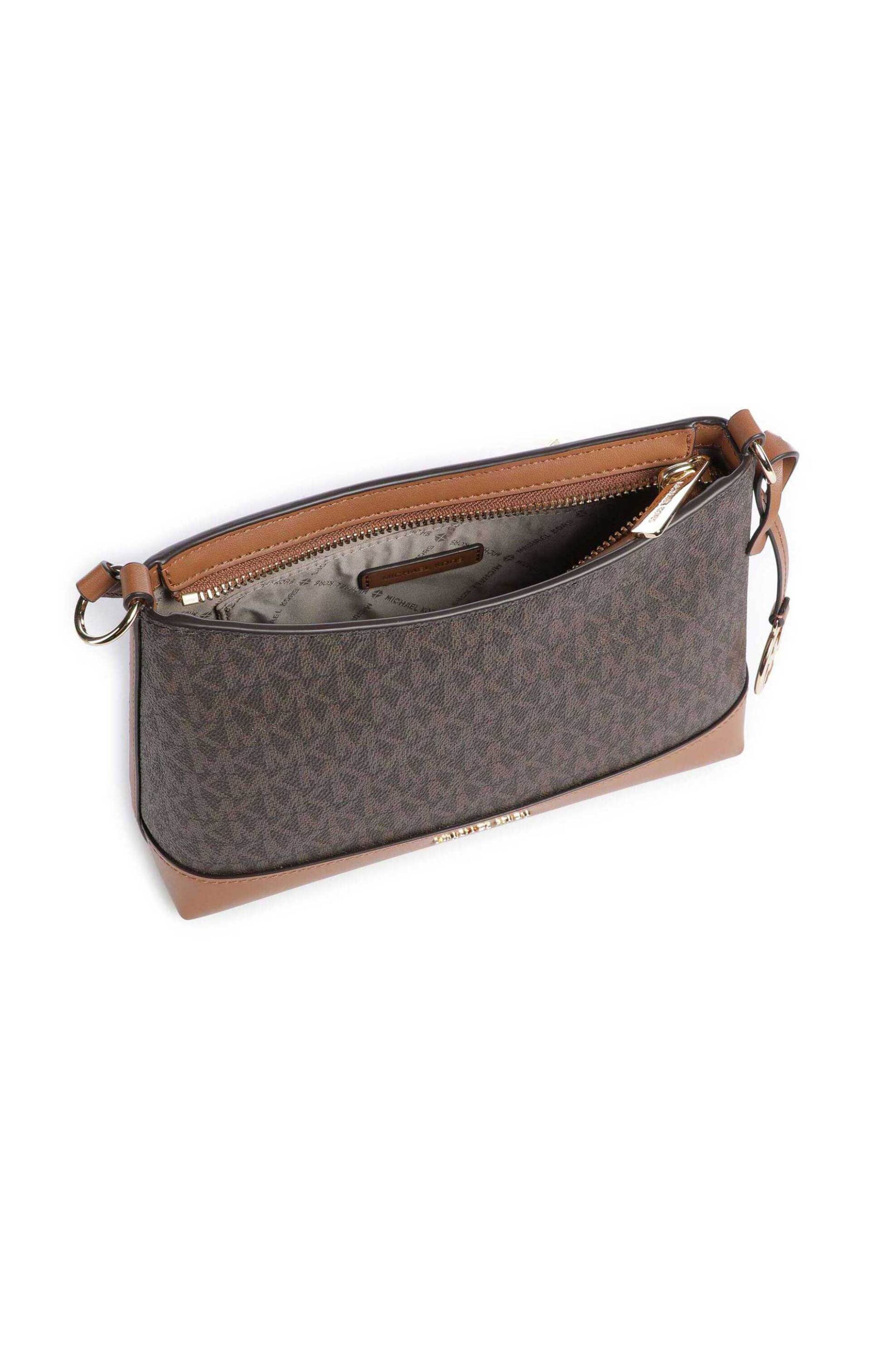 MICHAEL KORS Michael Kors γυναικεία τσάντα crossbody "Andie Small" - 32S6G3PC1B Καφέ Σκούρο - 3
