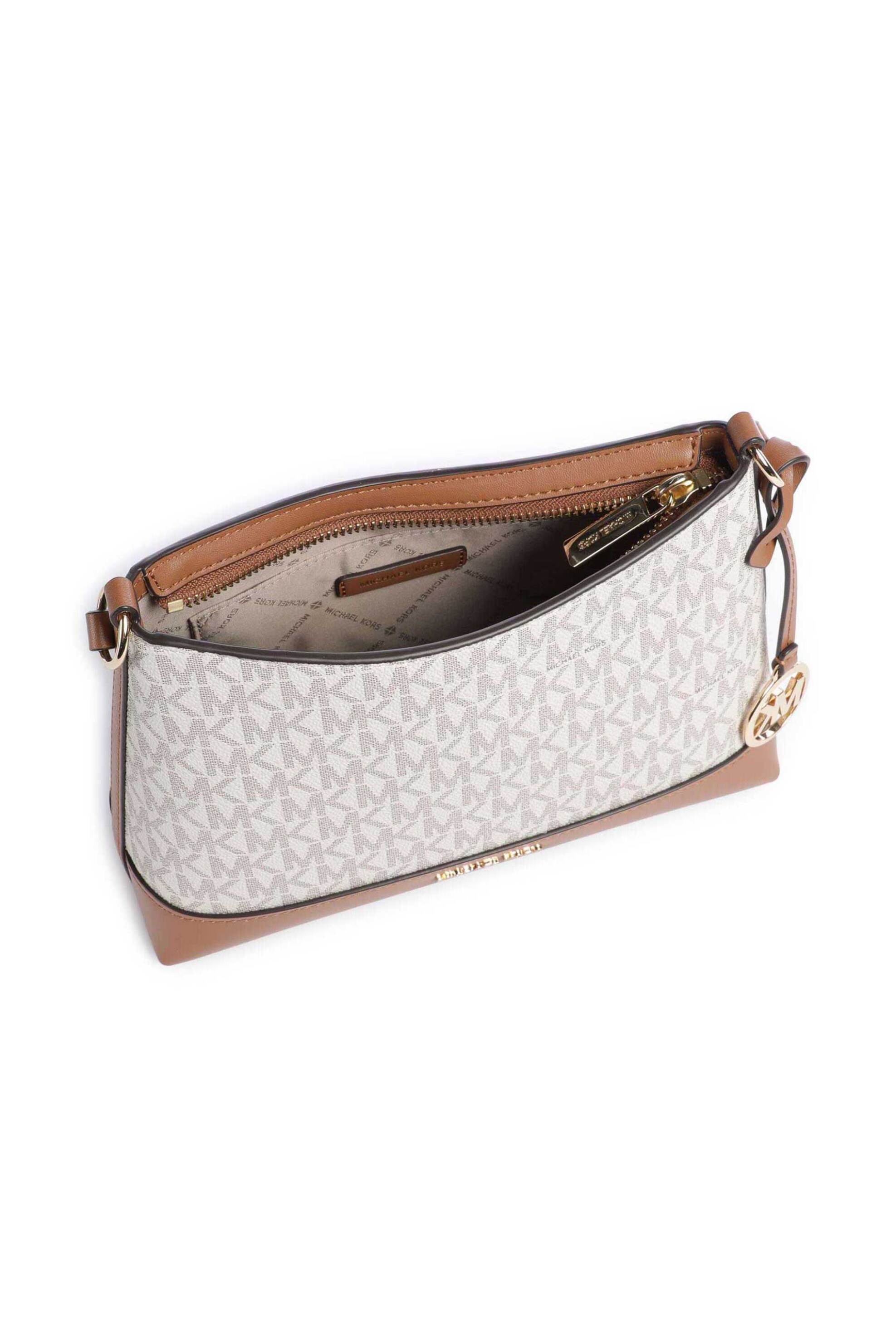 MICHAEL KORS Michael Kors γυναικεία τσάντα crossbody "Andie Small" - 32S6G3PC1B Εκρού - 3