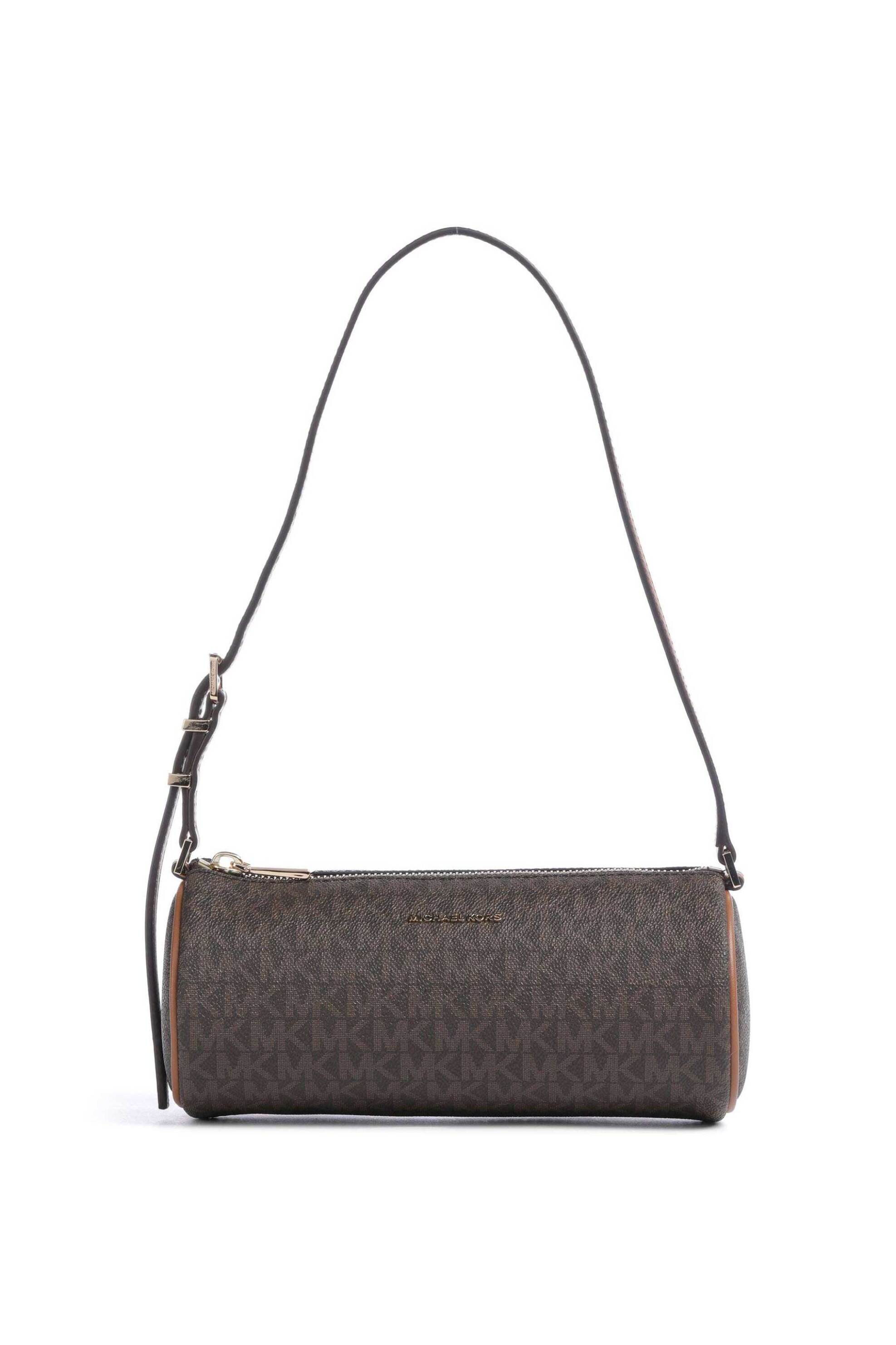 Michael Kors γυναικεία τσάντα ώμου "Izzy Small" - 32S6GZYC1B Καφέ Σκούρο