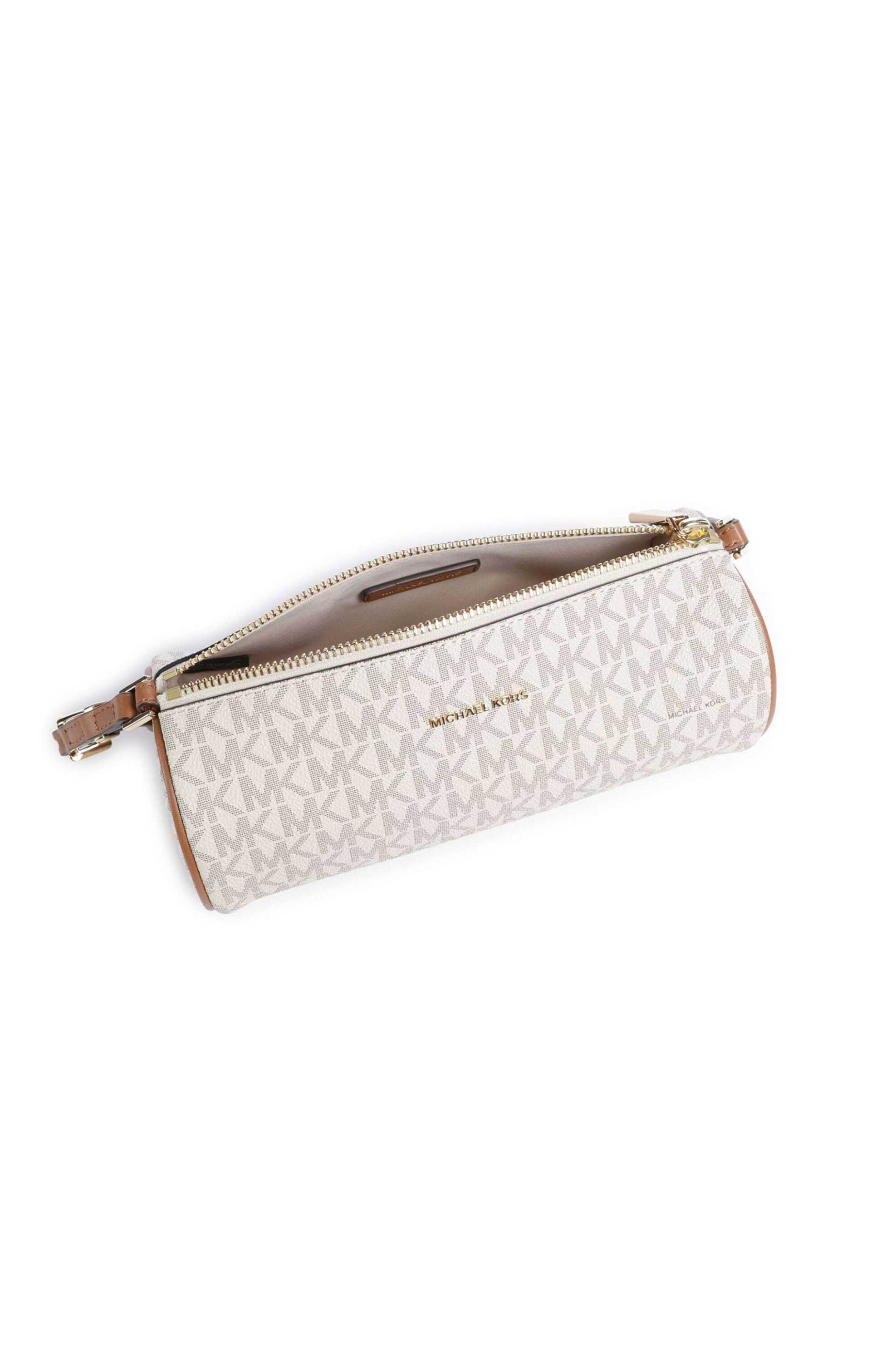 Michael Kors Γυναικεία Τσάντα Ώμου Izzy Small - 32S6Gzyc1B Εκρού