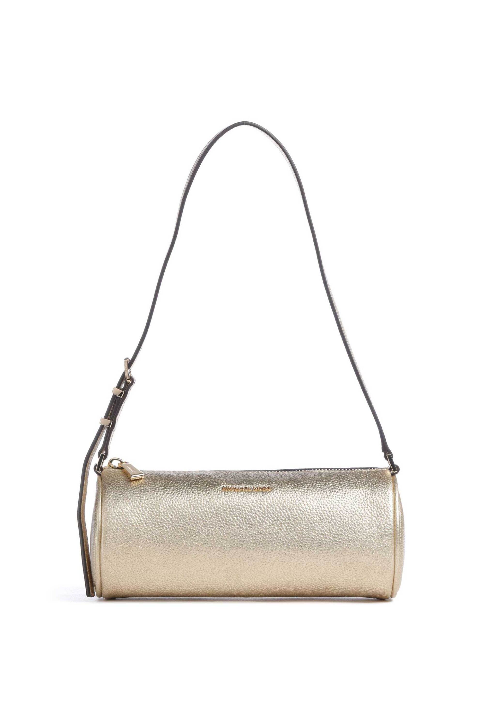 Michael Kors γυναικεία δερμάτινη τσάντα ώμου "Izzy Small" - 32S6GZYC1M Χρυσό