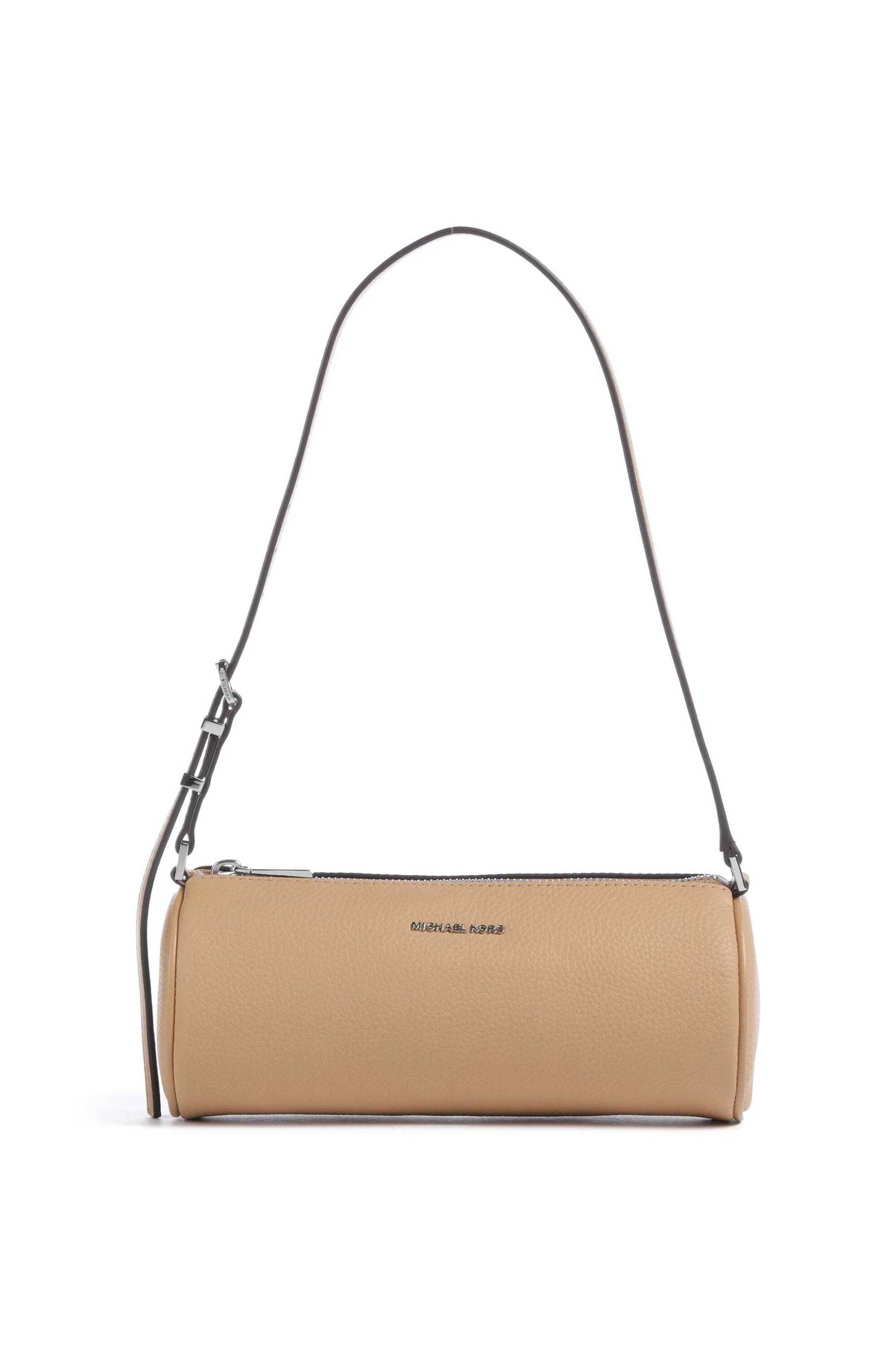 Michael Kors γυναικεία δερμάτινη τσάντα ώμου "Izzy Small" - 32S6SZYC1L Καμηλό