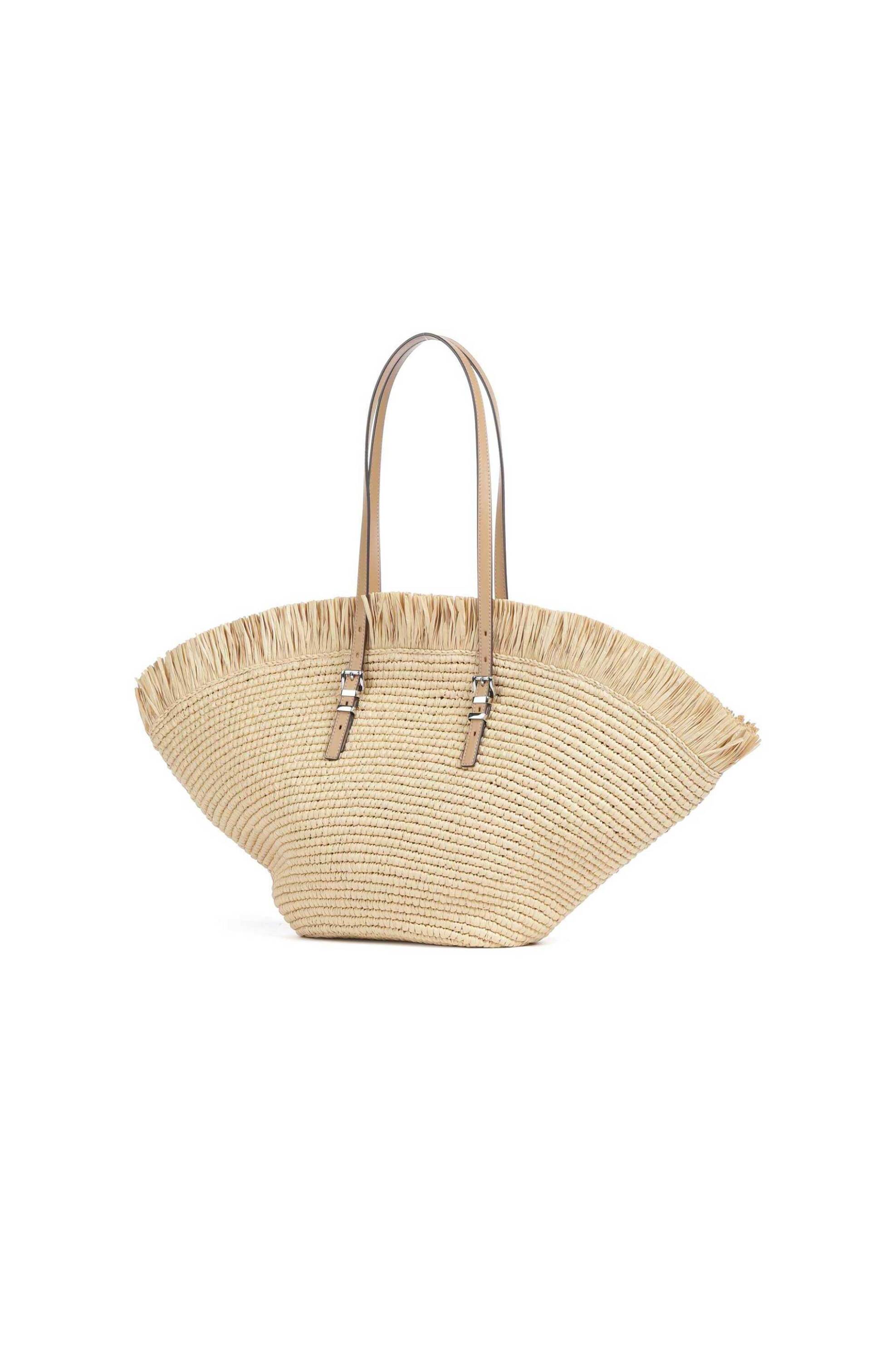 Michael Kors γυναικεία ψάθινη τσάντα tote 