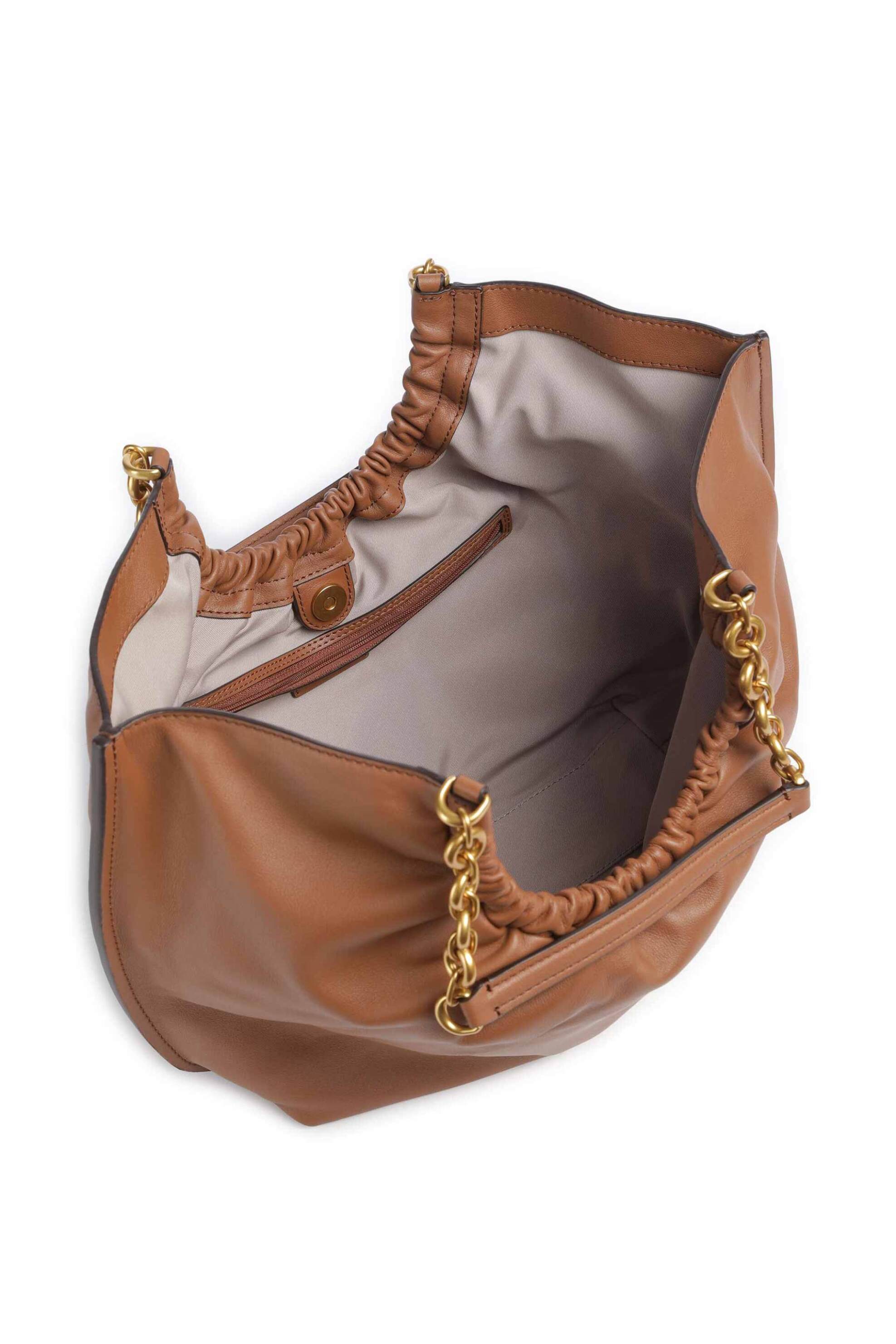 Michael Kors Γυναικεία Δερμάτινη Τσάντα Tote Indie Small - 30T6A50T5L Ταμπά