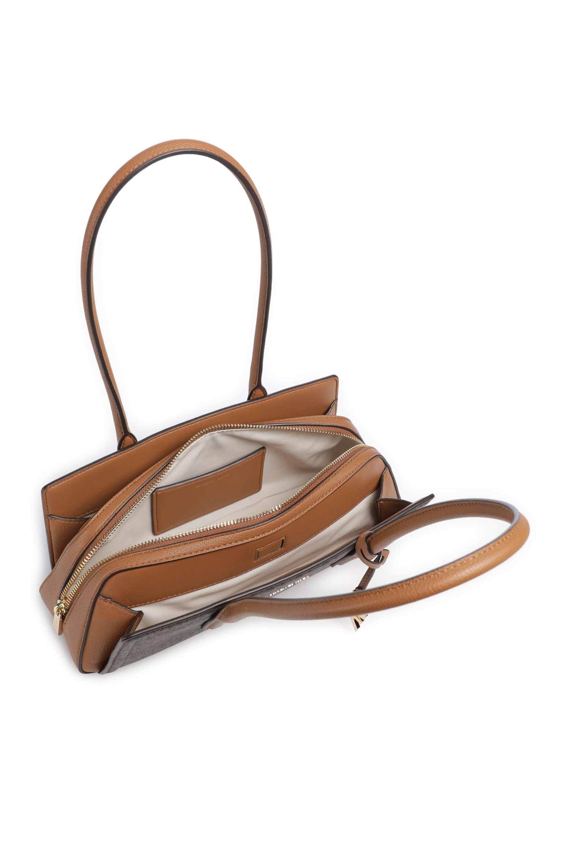 Michael Kors Γυναικεία Τσάντα Ώμου Laila Small - 30T6G9It0B Καφέ