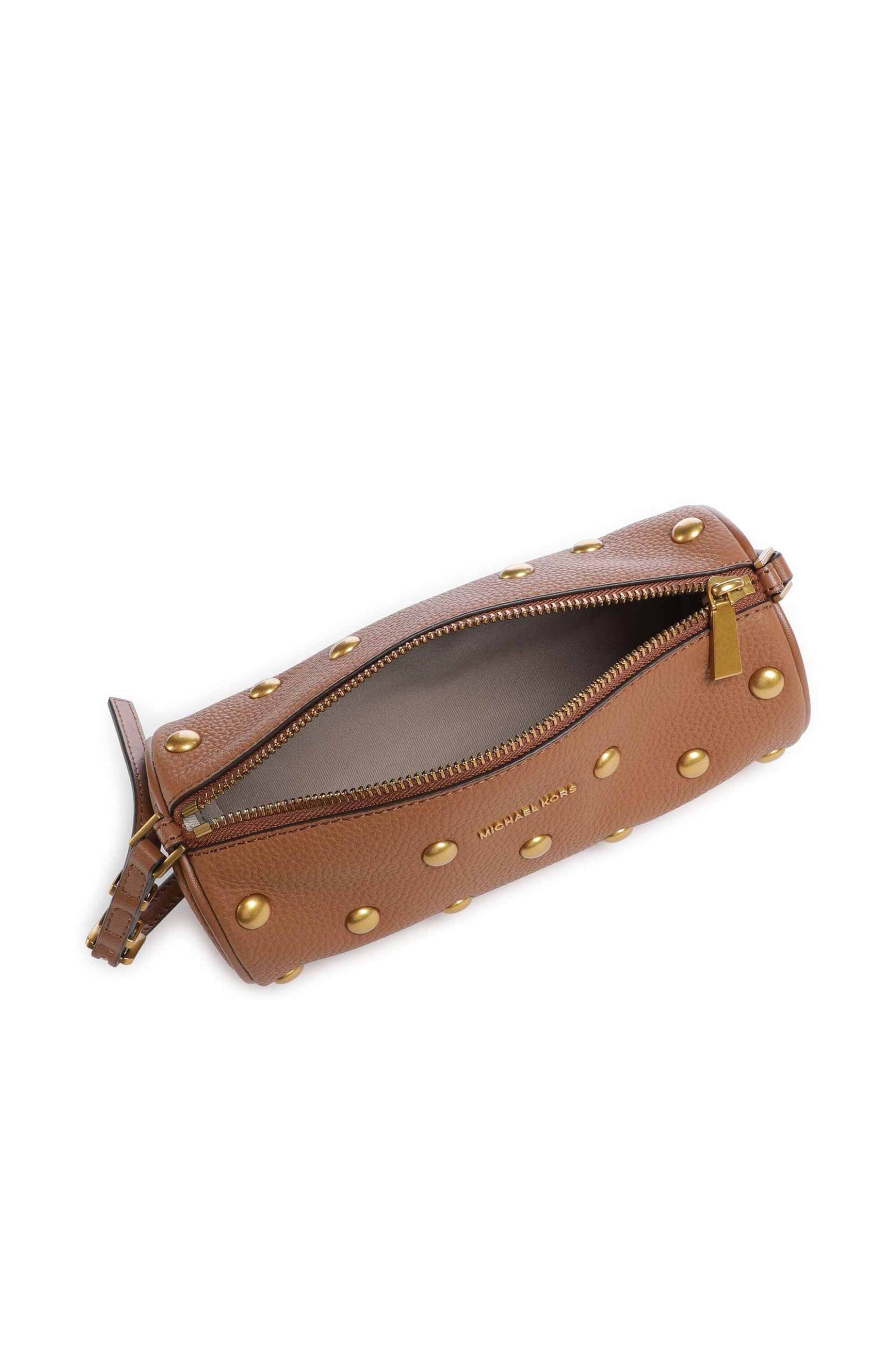 Michael Kors Γυναικεία Δερμάτινη Τσάντα Ώμου Izzy Small - 32T6Azyc1L Ταμπά