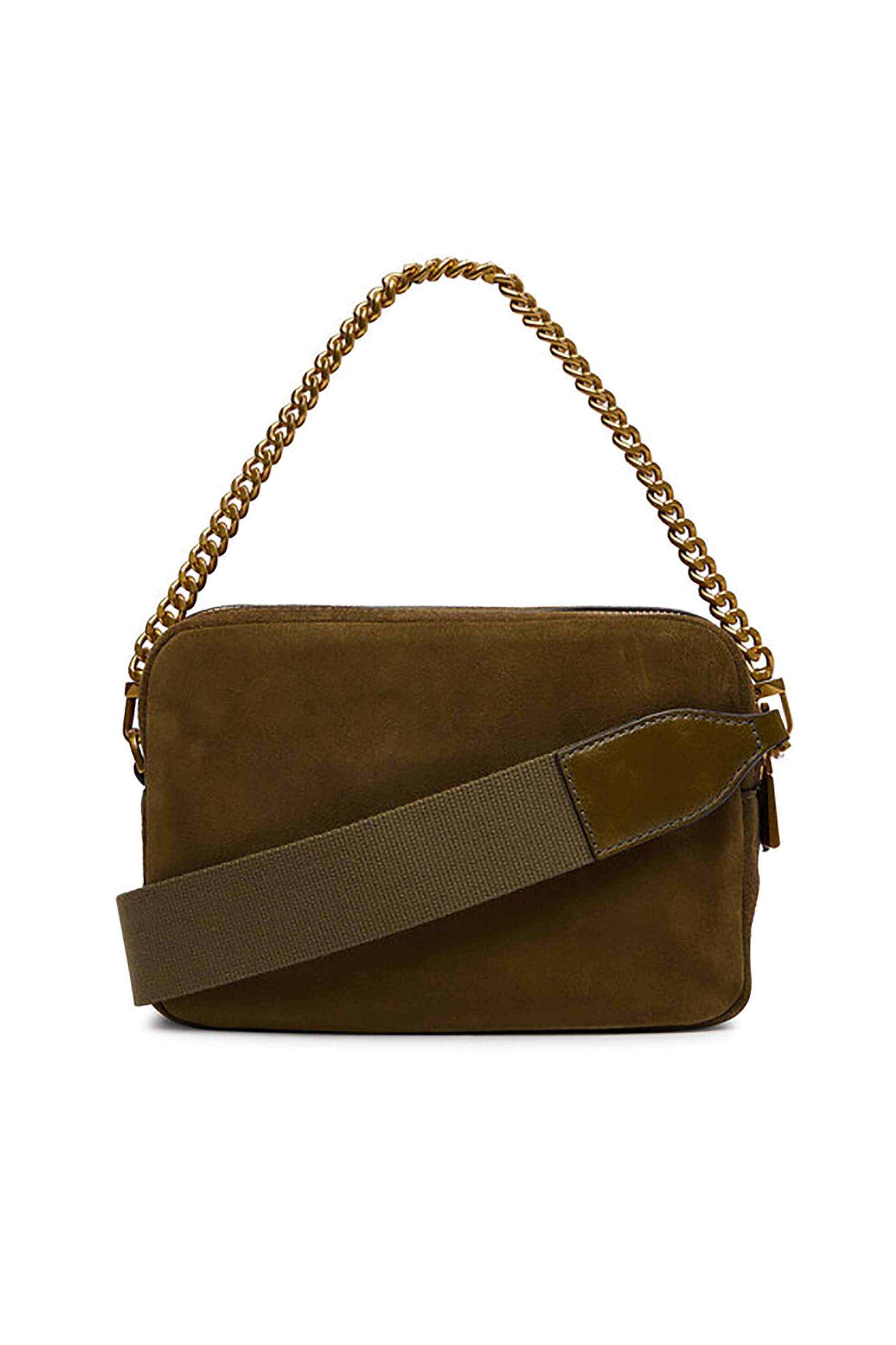 MICHAEL KORS Michael Kors γυναικεία τσάντα crossbody με πλεκτό σχέδιο "Jet Set" - 32F6AYTC6S Χακί - 2