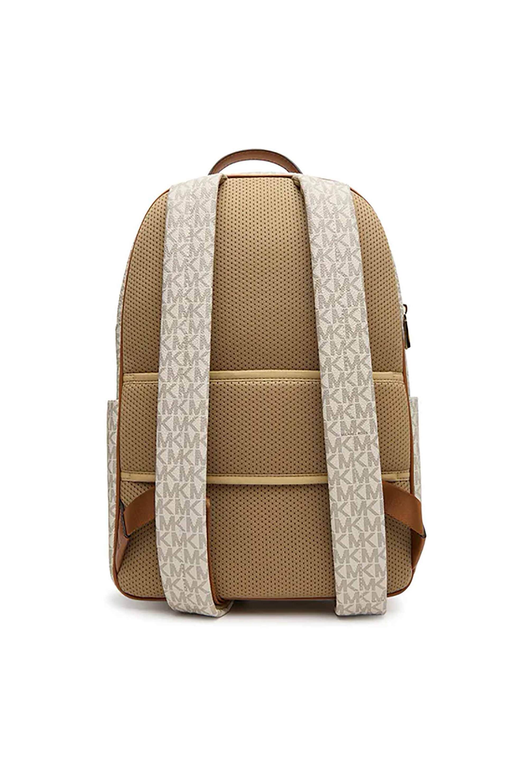 MICHAEL KORS Michael Kors γυναικείο backpack με all-over logo "Sable" - 30T5G3XB3B Εκρού - 2