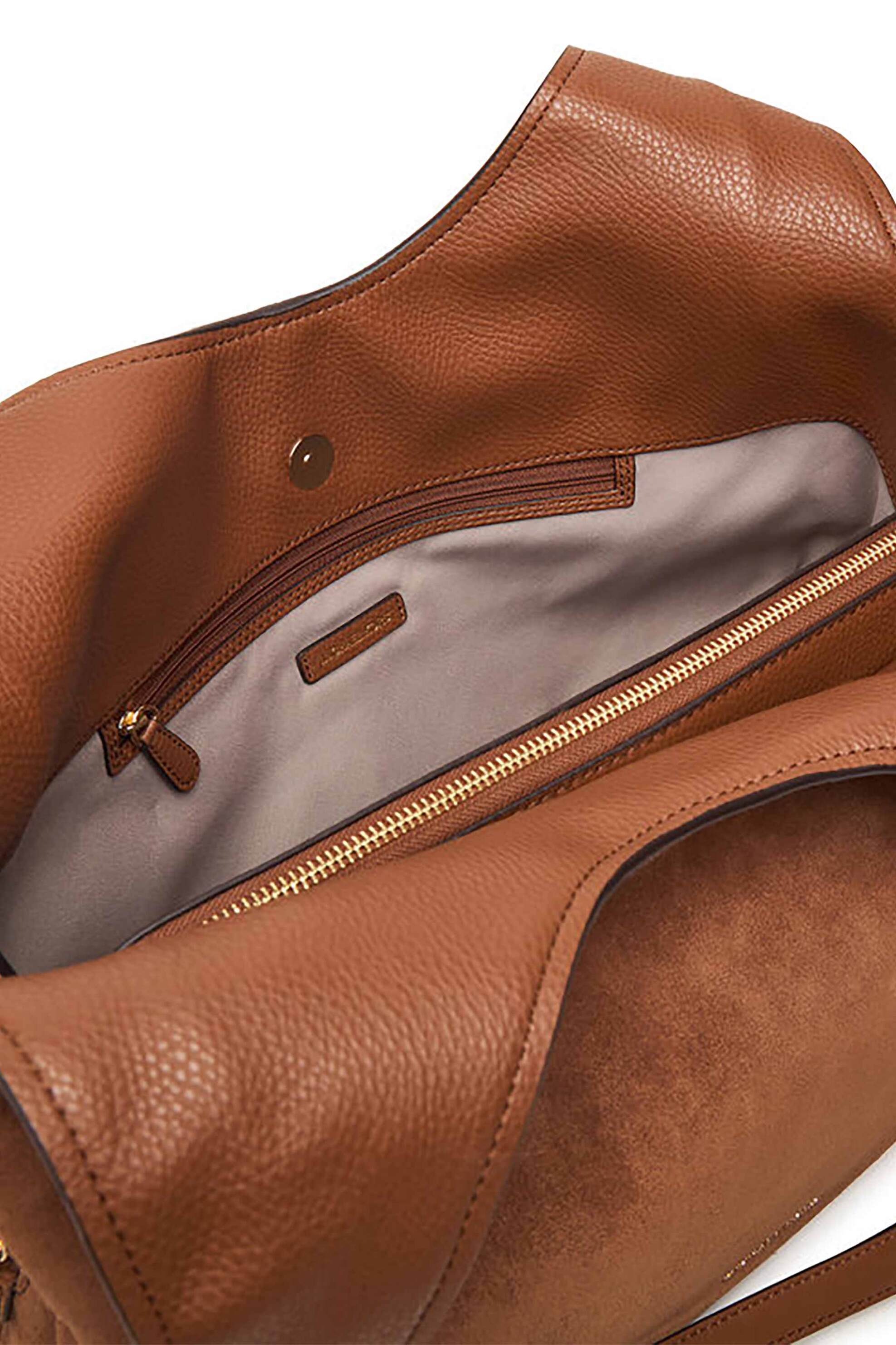 MICHAEL KORS Michael Kors γυναικεία suede τσάντα ώμου "Ellie" - 30F6GEJE7S Ταμπά - 3