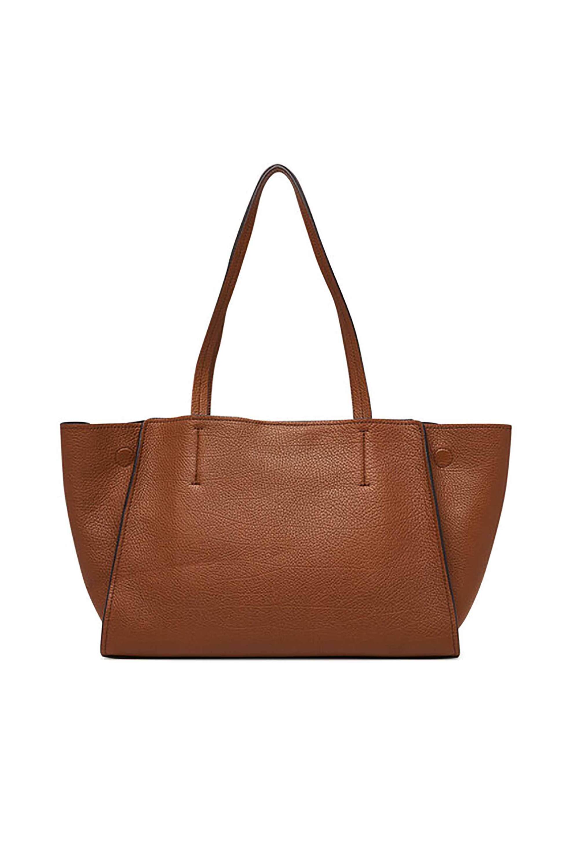 MICHAEL KORS Michael Kors γυναικεία suede τσάντα ώμου tote με μεταλλικό λογότυπο "Hamilton" - 30F6GNXT7L Ταμπά - 2