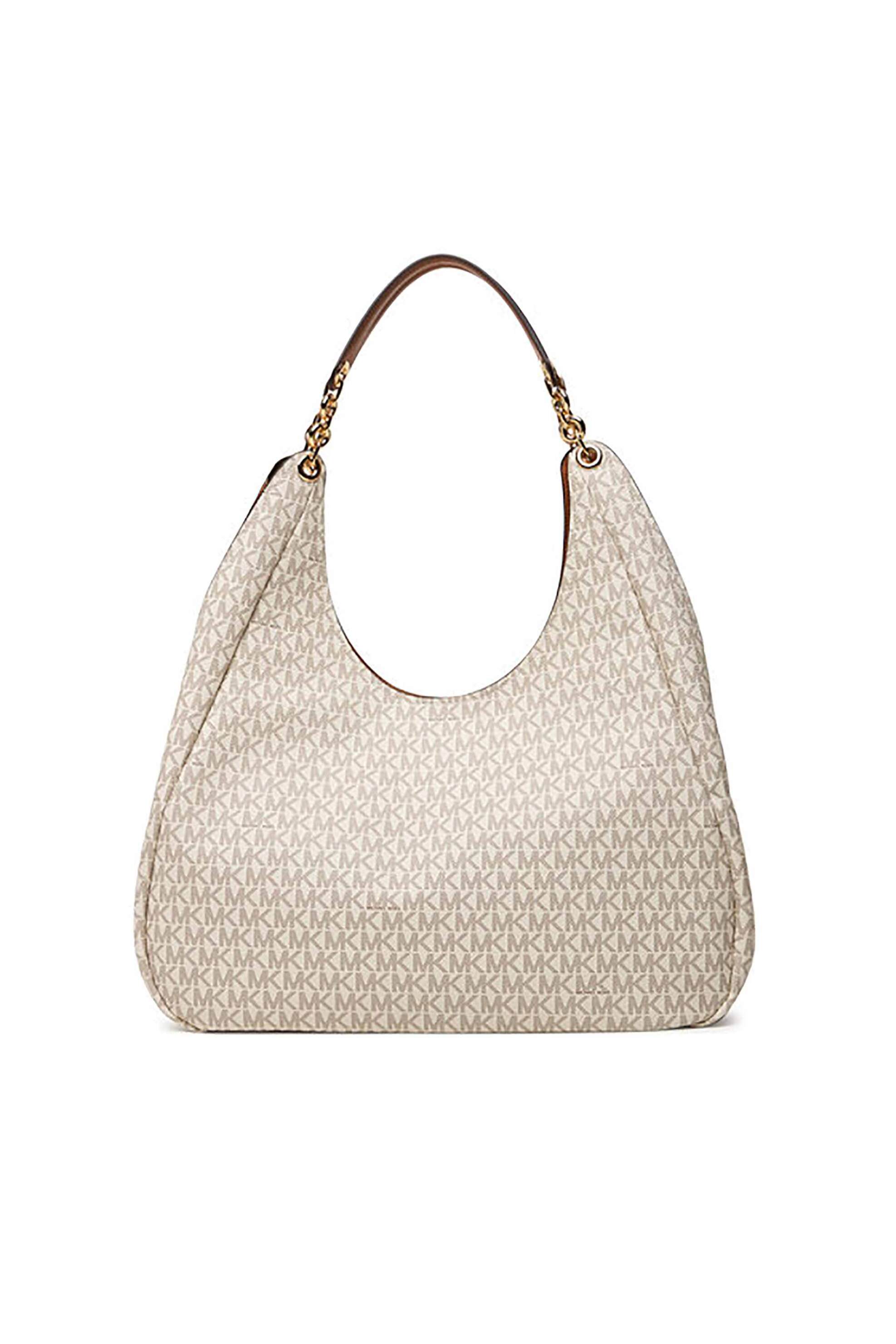 Michael Kors γυναικεία τσάντα ώμου με all-over logo - 30F6GEJE7B Εκρού