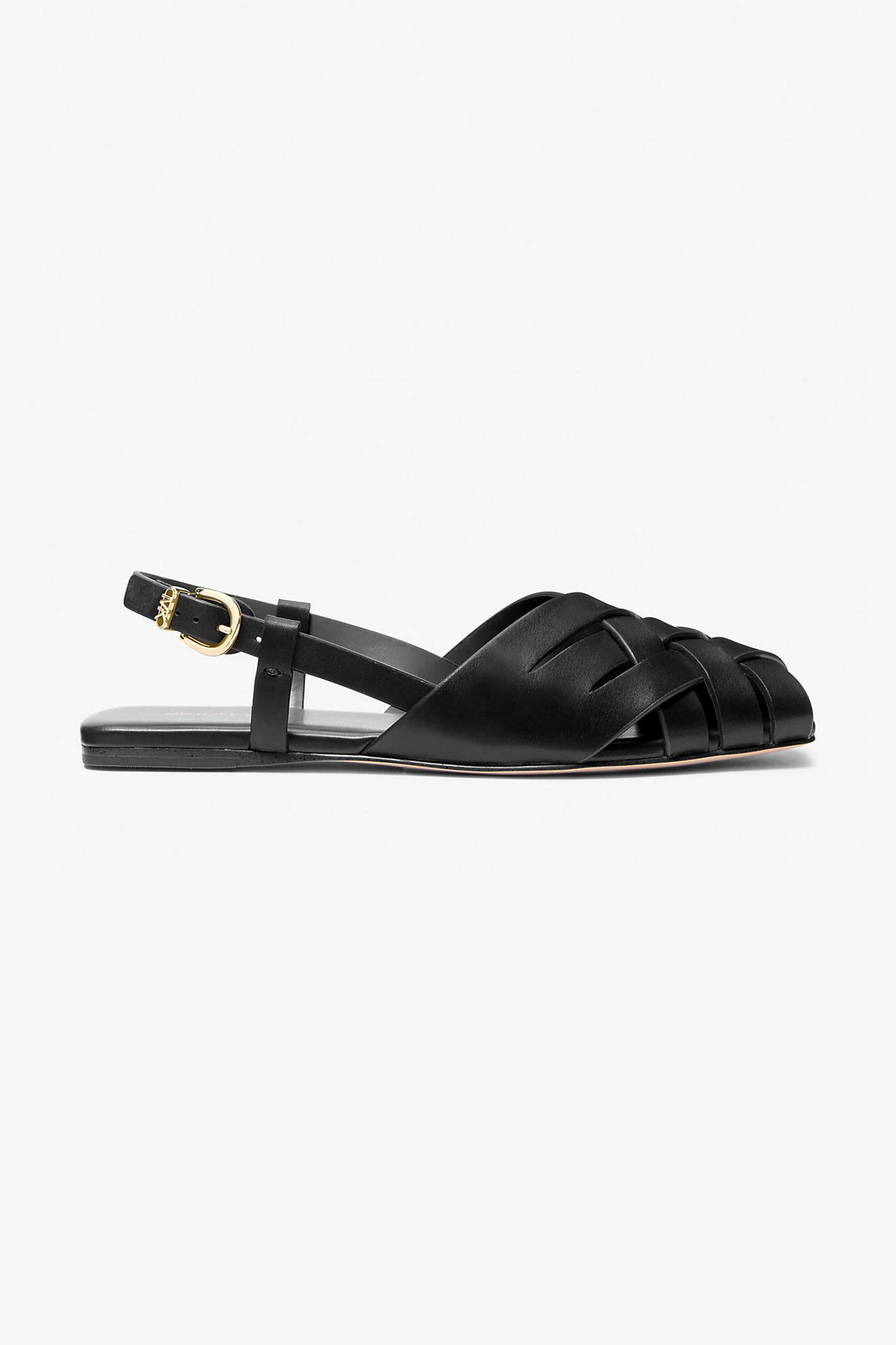  Michael Kors γυναικεία δερμάτινα σανδάλια slingback 